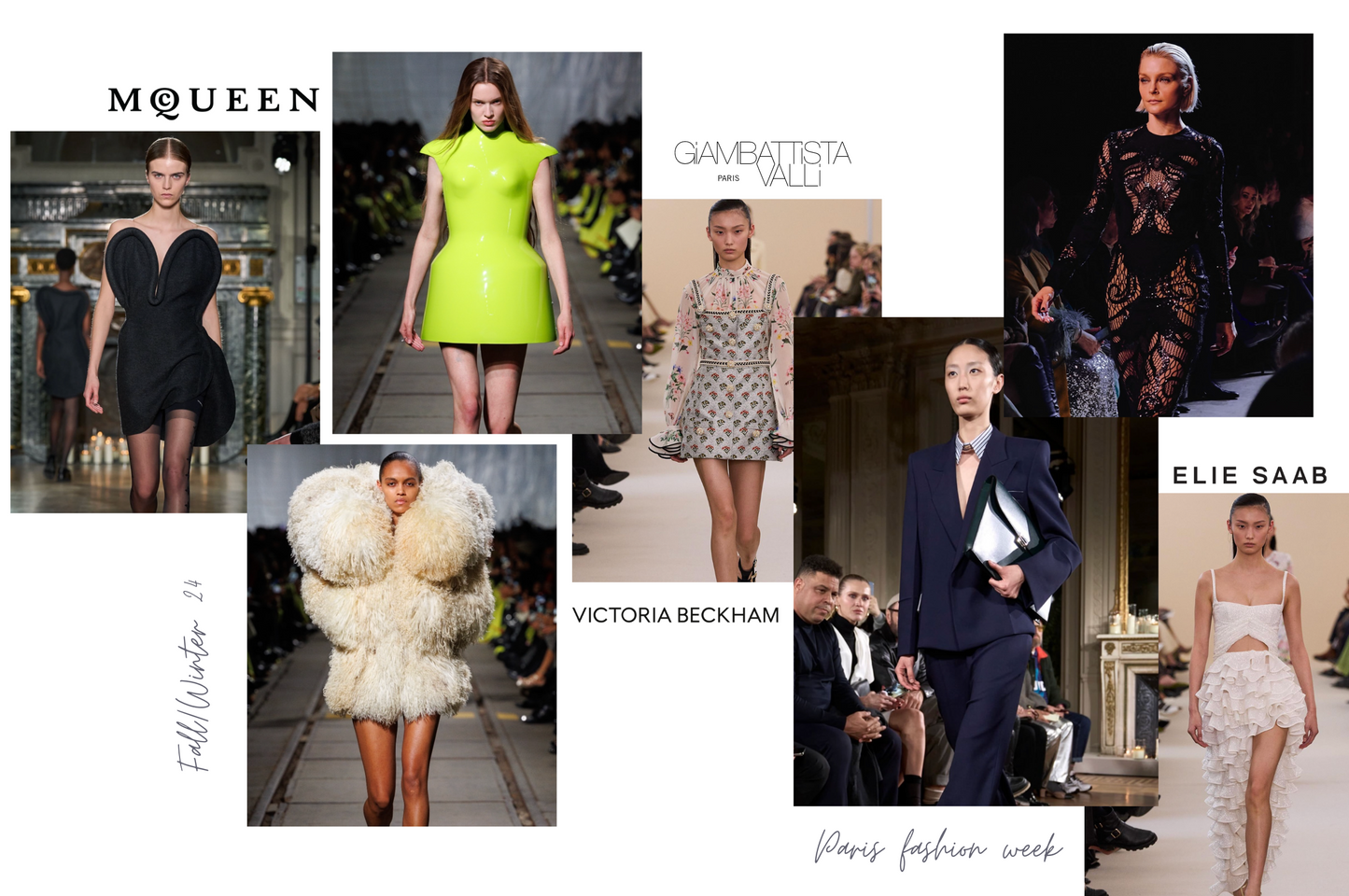 Sogni Tessuti a Mano: Il Lusso Rinnovato di Giambattista Valli, Victoria Beckham, Elie Saab e l'Era McGirr a Parigi.