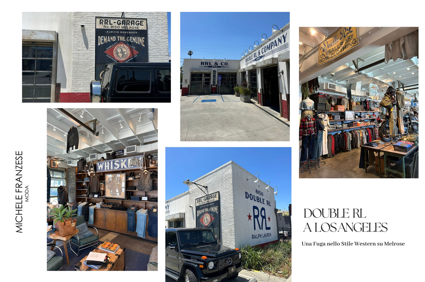 Il Negozio Double RL a Los Angeles: Una Fuga nello Stile Western su Melrose