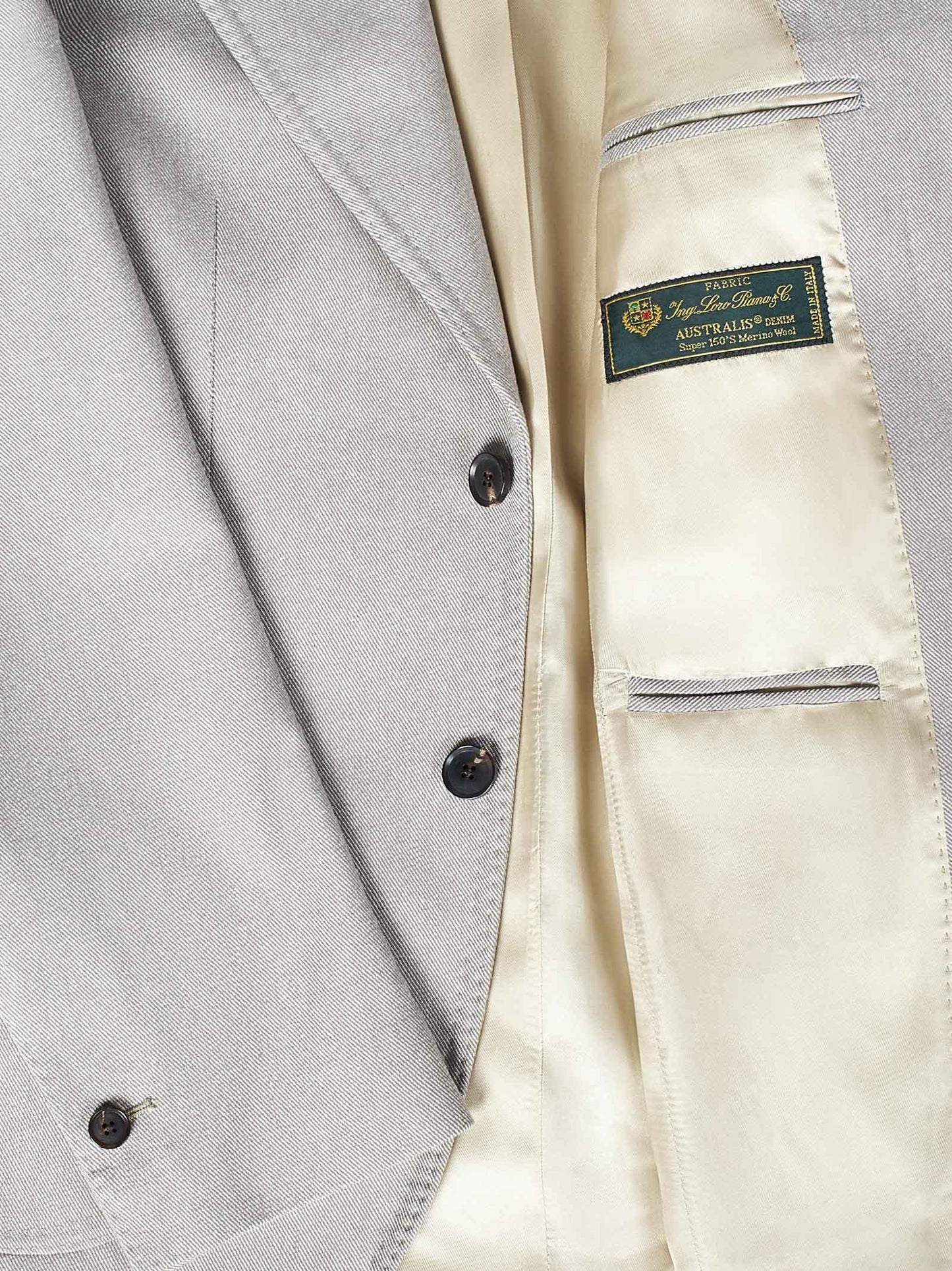 Giacca modello Stefano De Martino Franzese Napoli FMG105 GREY Franzese Collection Pronta Sartoria