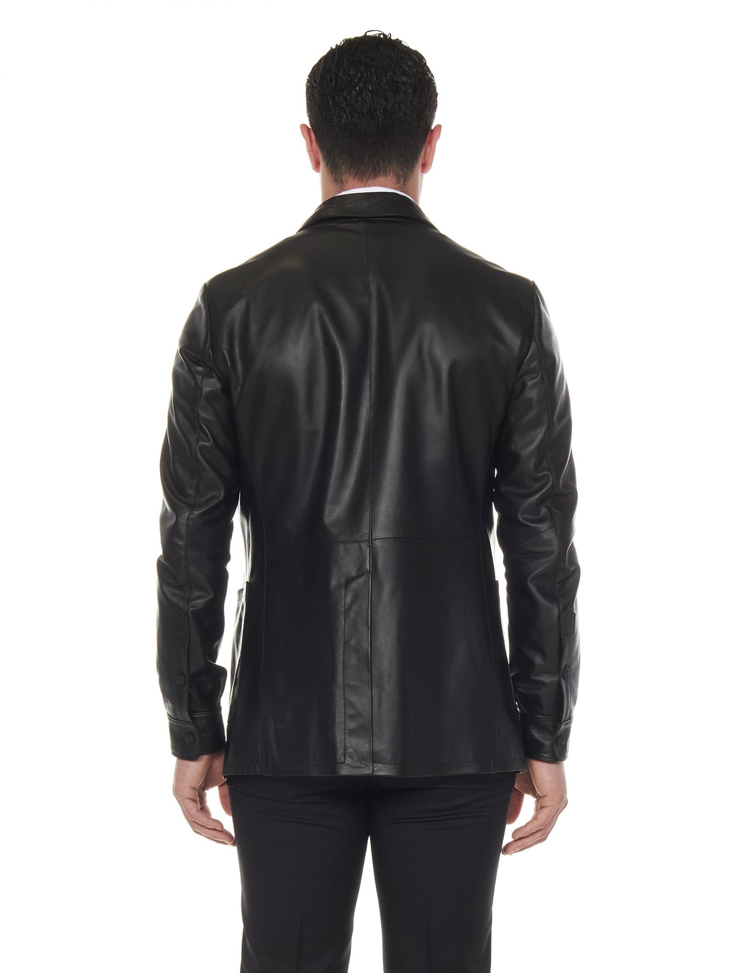 Giacca Gianni Agnelli Franzese  Napoli FR01NPA NERO Franzese Collection Pronta Sartoria