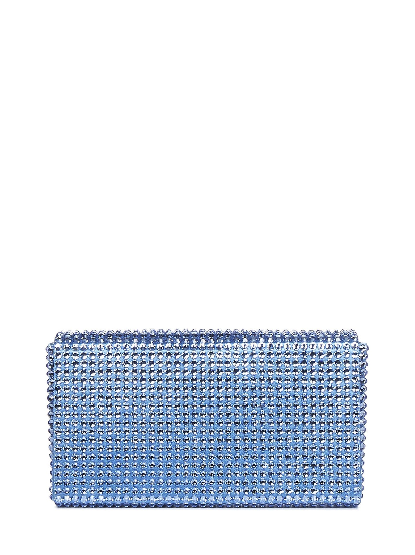 Clutch SUPER AMINI PALOMA Amina Muaddi SUPERAMINIPALOMA BLUE Amina Muaddi