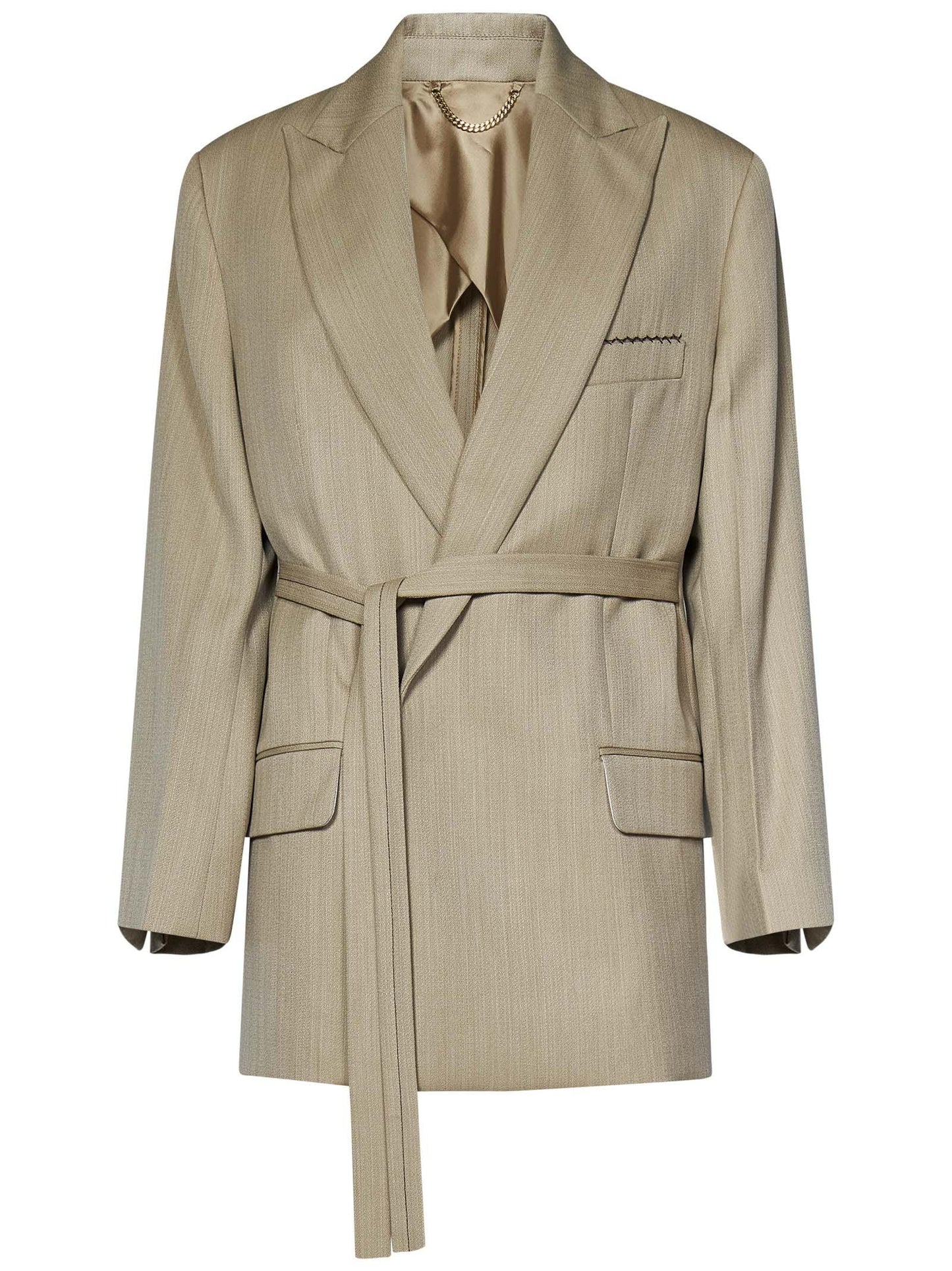 Abito Victoria Beckham 1125WJK006092A ALMOND Victoria Beckham