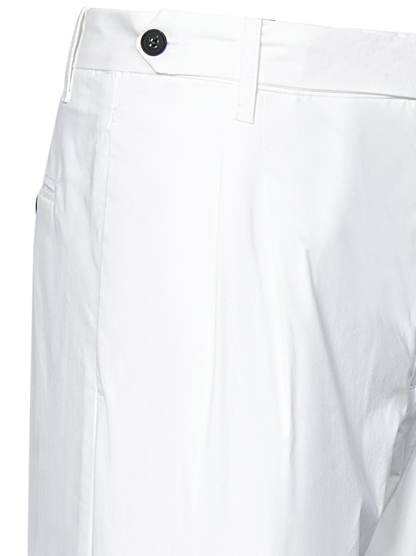 Pantaloni modello Brad Pitt Franzese Napoli AU1501Q BIANCO Franzese Collection Pronta Sartoria
