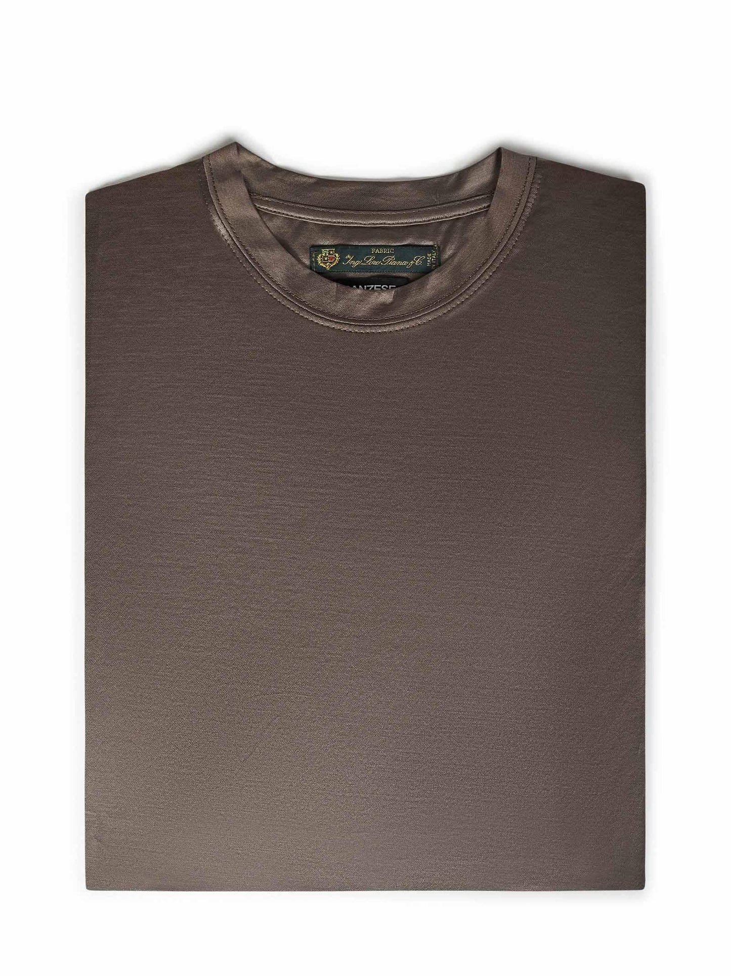T-shirt modello nuvola Franzese Napoli FRATH09 MARRONE Franzese Collection Pronta Sartoria