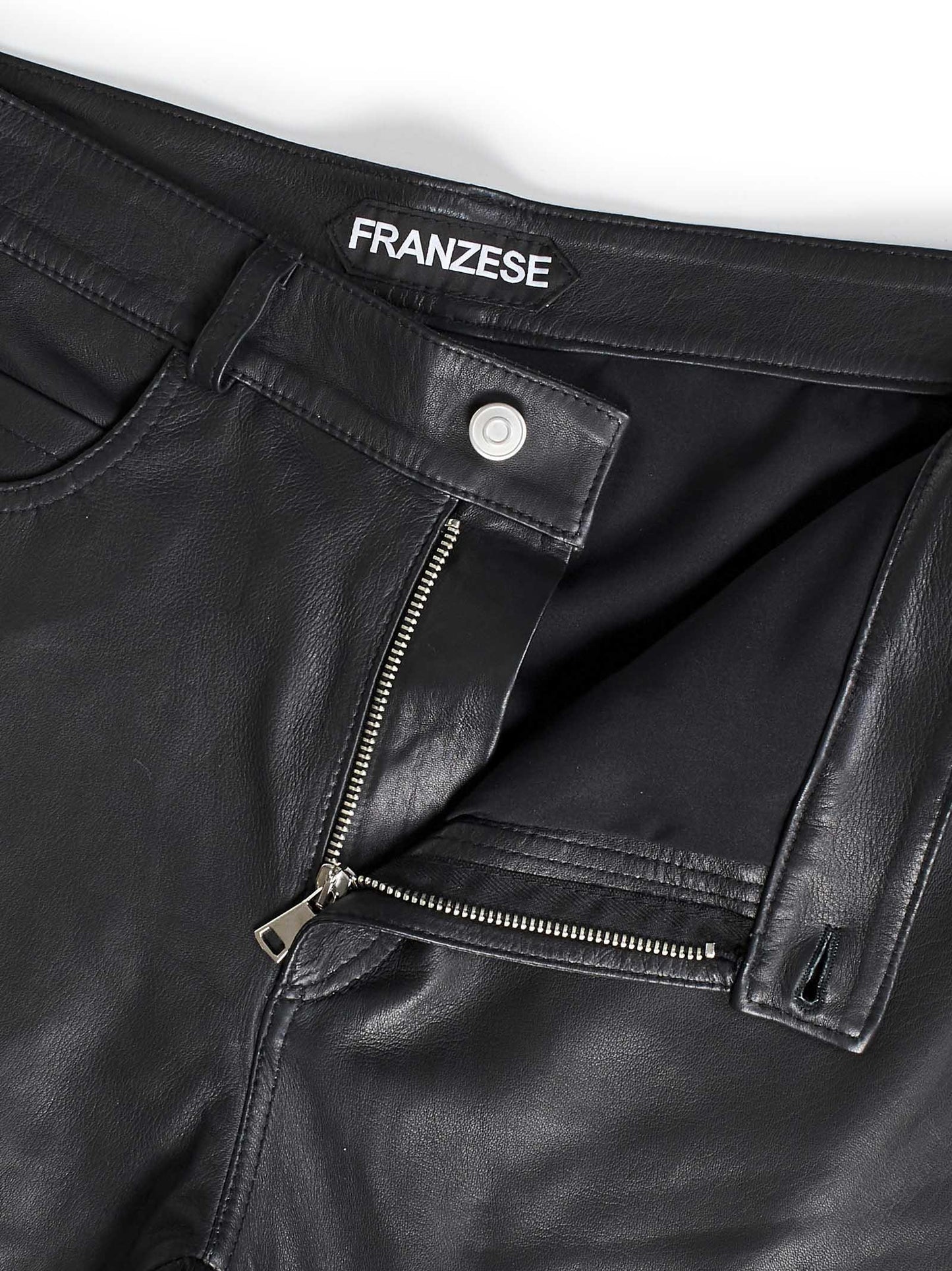 Pantaloni modello Michael Jackson Franzese Napoli FR03NP NAPPA Franzese Collection Pronta Sartoria