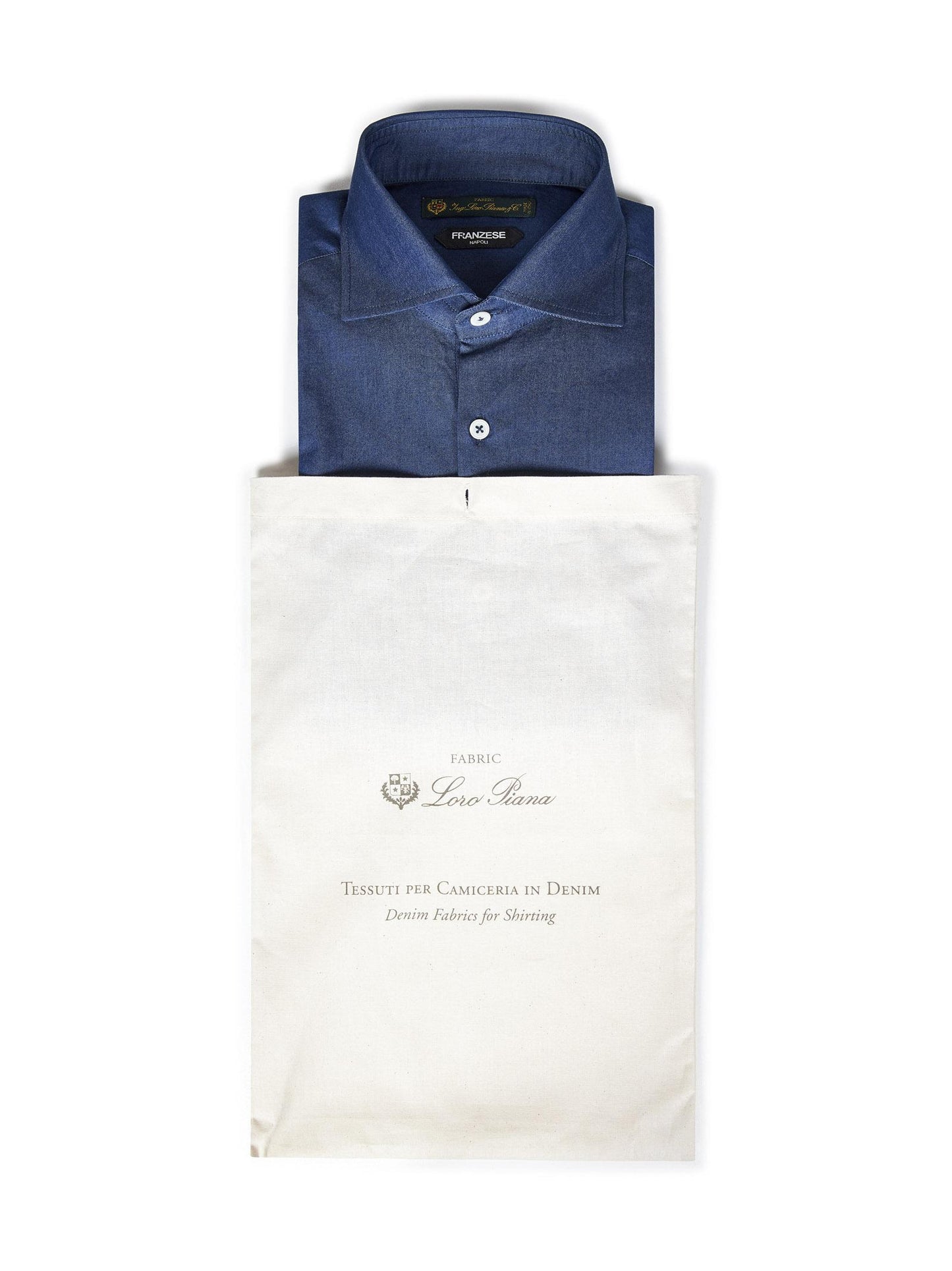 Camicia modello James Bond 007 Franzese Napoli FC44022 02 Franzese Collection Pronta Sartoria