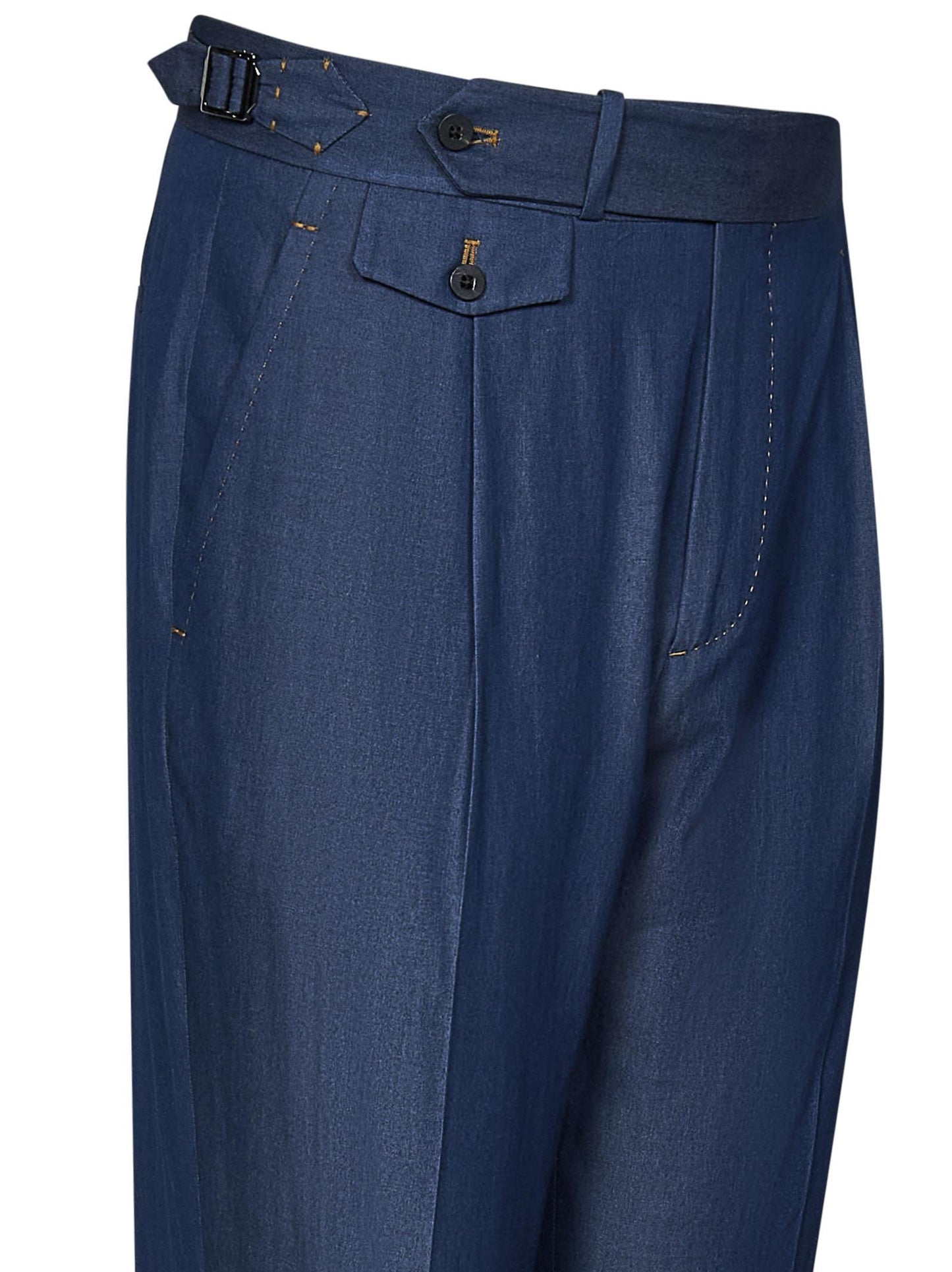 Pantalone modello James Bond 007 Franzese Napoli<BR/> 665086 001 Franzese Collection Pronta Sartoria