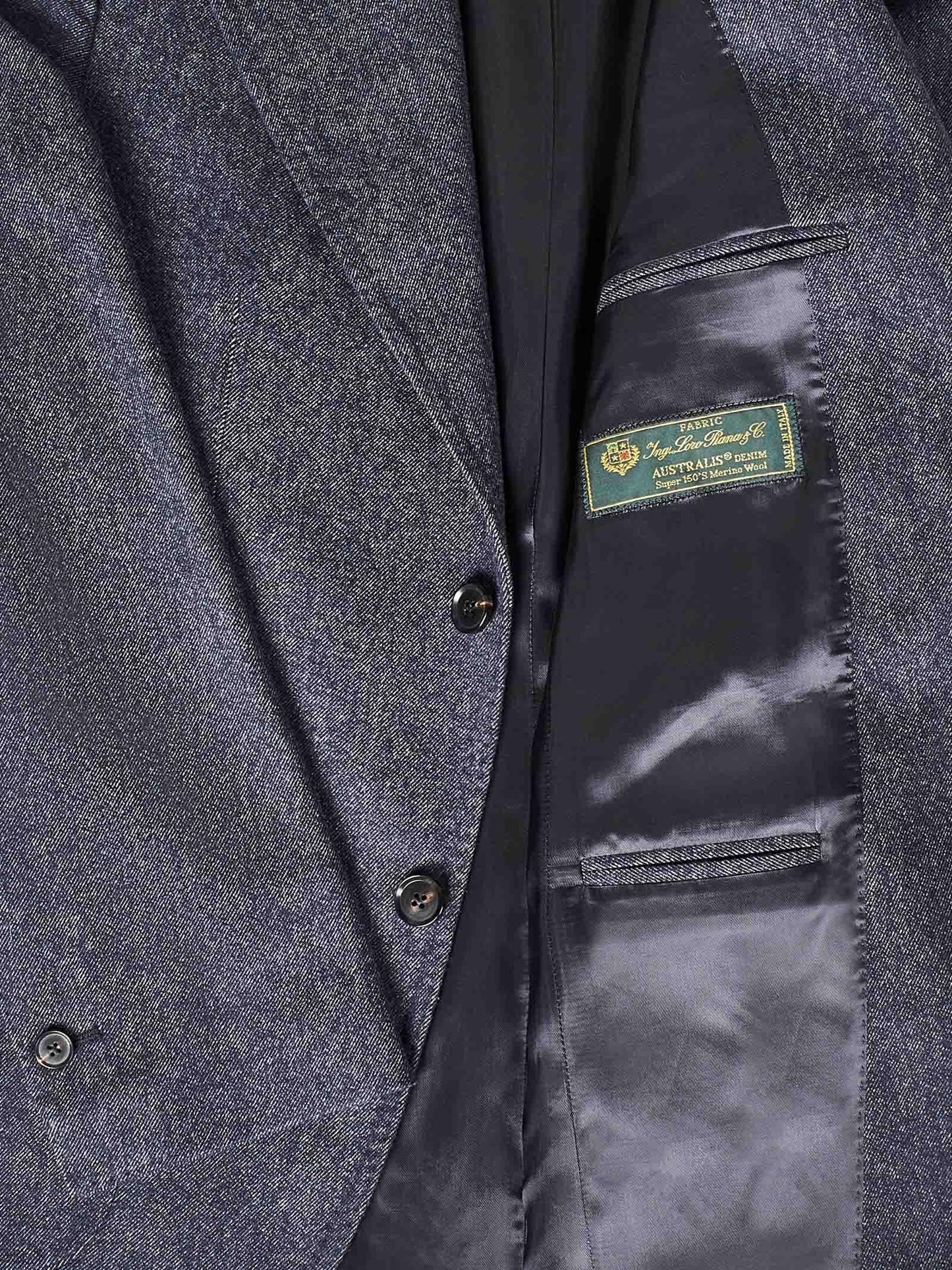 Giacca modello Stefano De Martino Franzese Napoli FMG105 NAVY Franzese Collection Pronta Sartoria