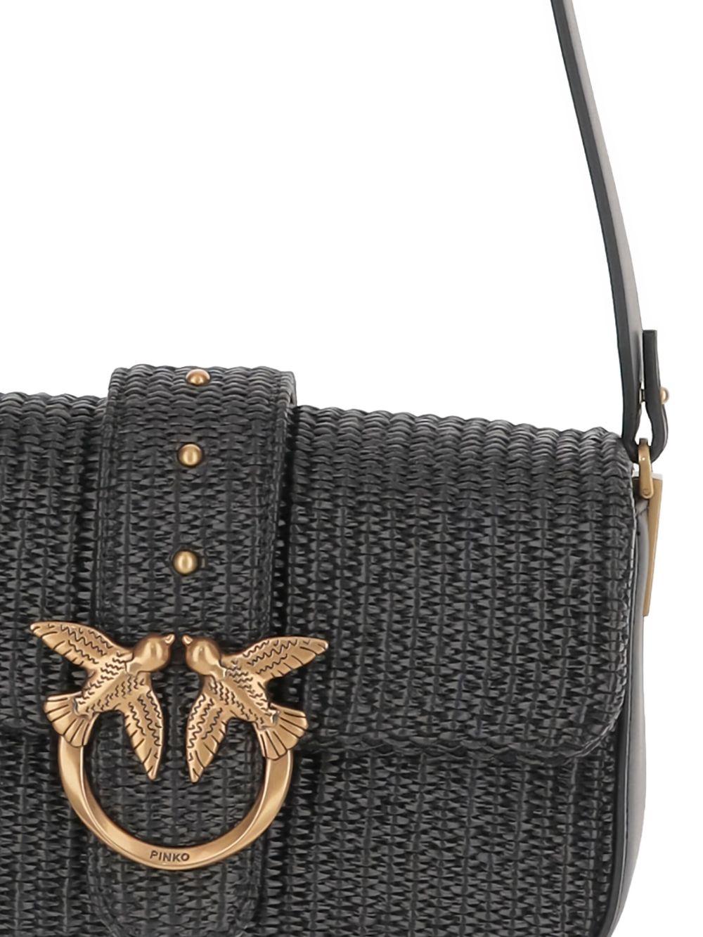 Borsa a spalla piccola Mini Love Bag Slouchy Pinko 104340A2CF Z99Q Pinko