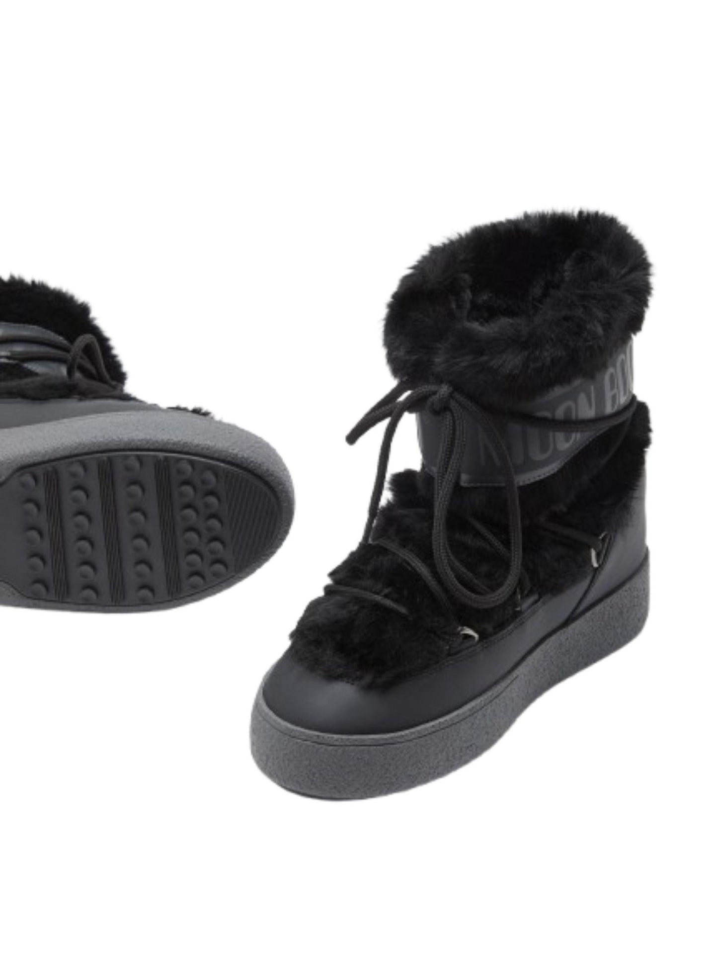 Stivali Ltrack Low Faux-Fur Moon Boot 80D2450130 N001 Moon boot