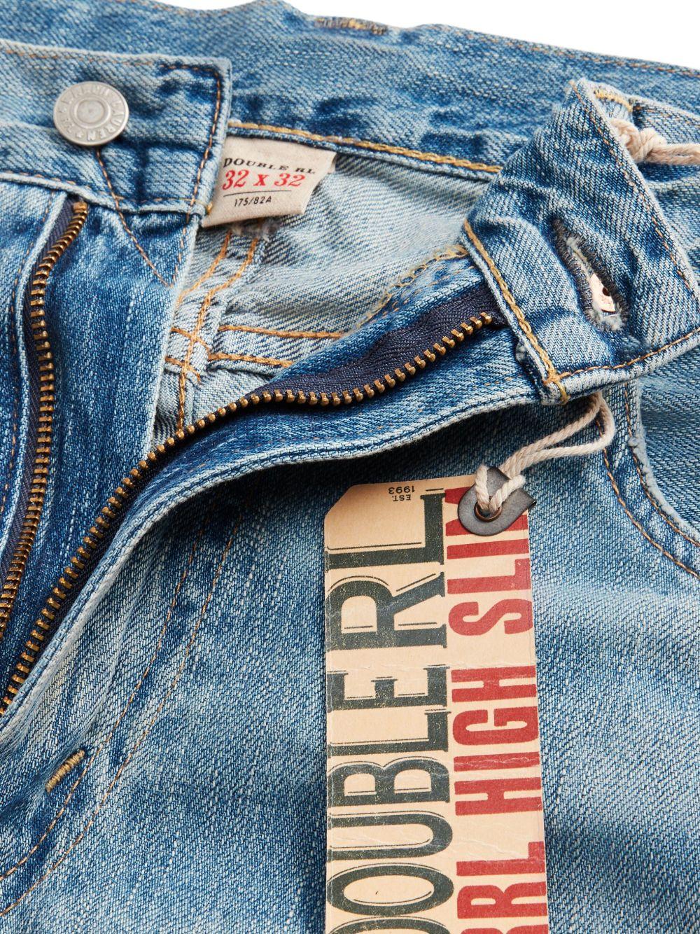 Jeans Lawton con cimosa High Slim-Fit Ralph Lauren RRL 782932433 001 Ralph Lauren RRL