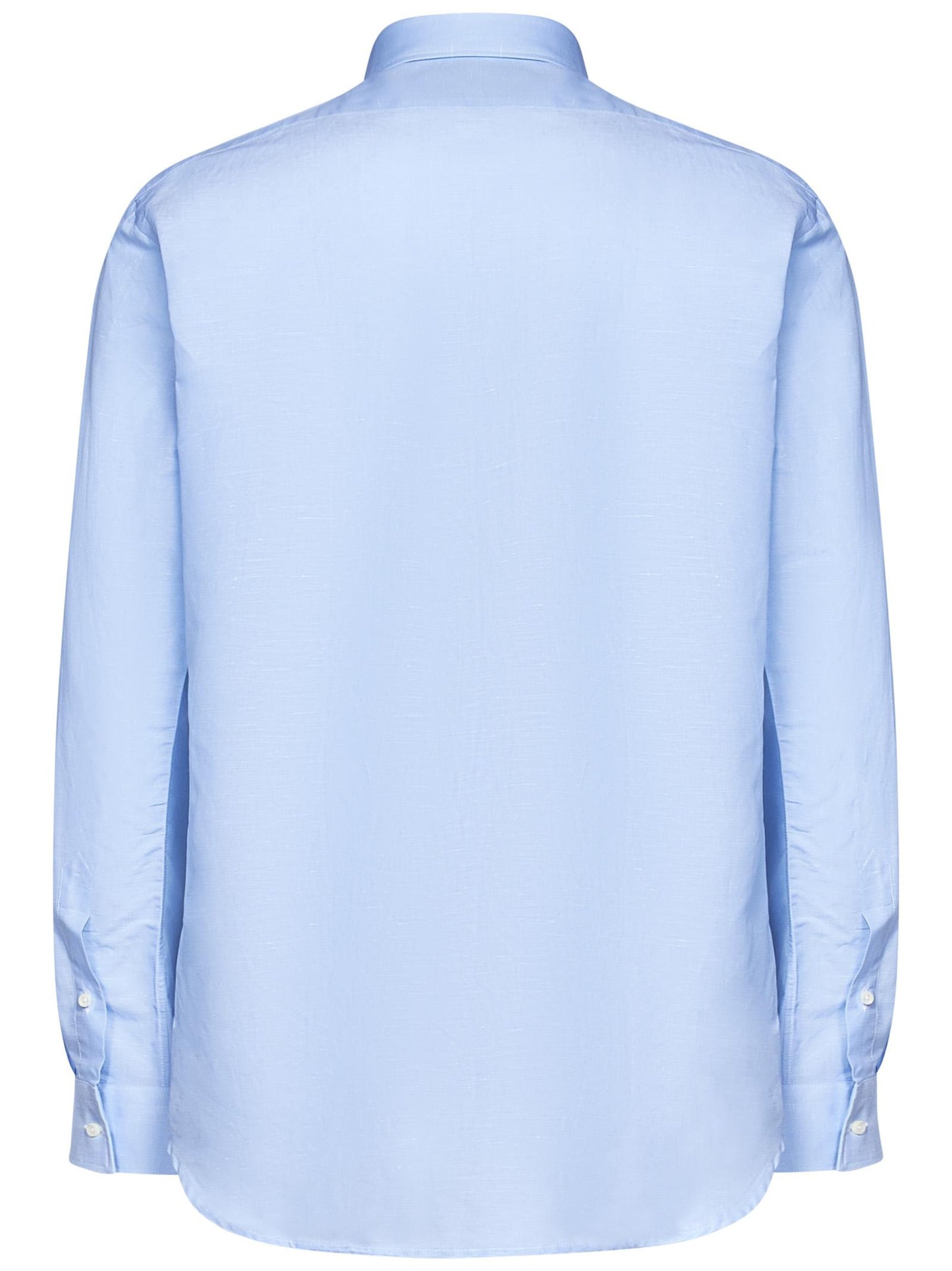 Camicia modello David Beckham Franzese Napoli FRAC4522 CELESTE Franzese Collection Pronta Sartoria