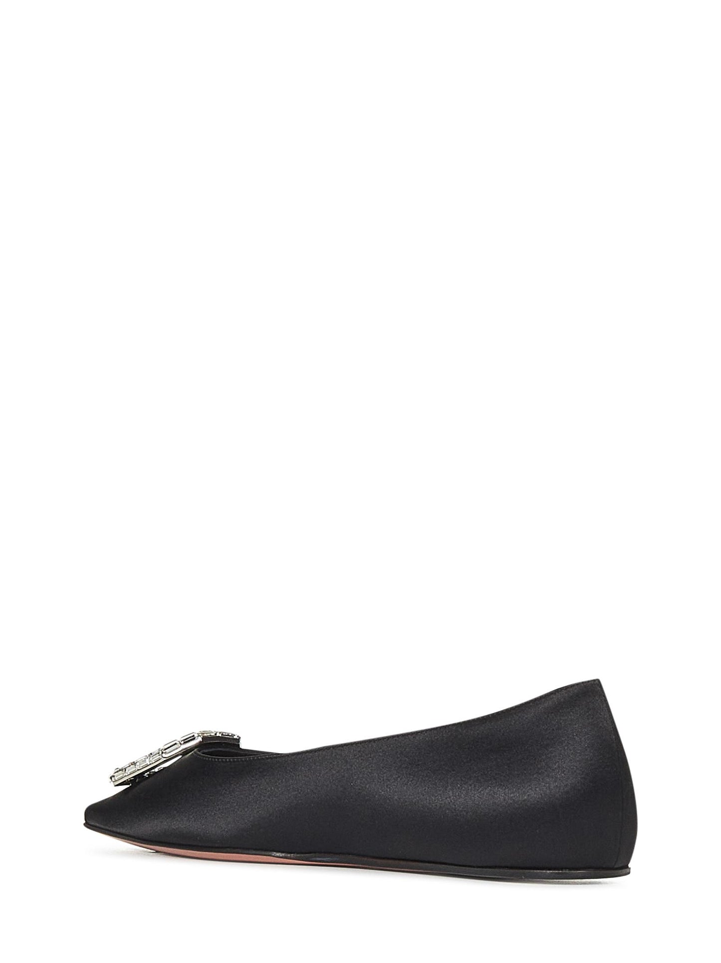 Ballerine Camelia Flat Amina Muaddi CAMELIAFLAT BLACK Amina Muaddi
