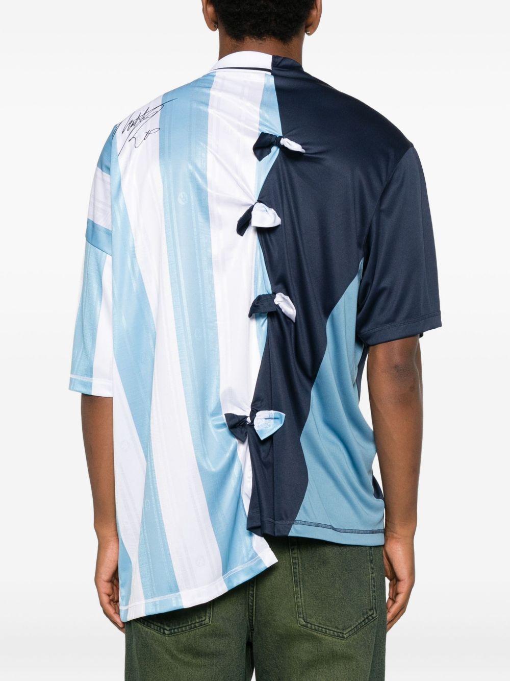 T-shirt Collage Football Martine Rose 189JT14531 BLU Martine Rose