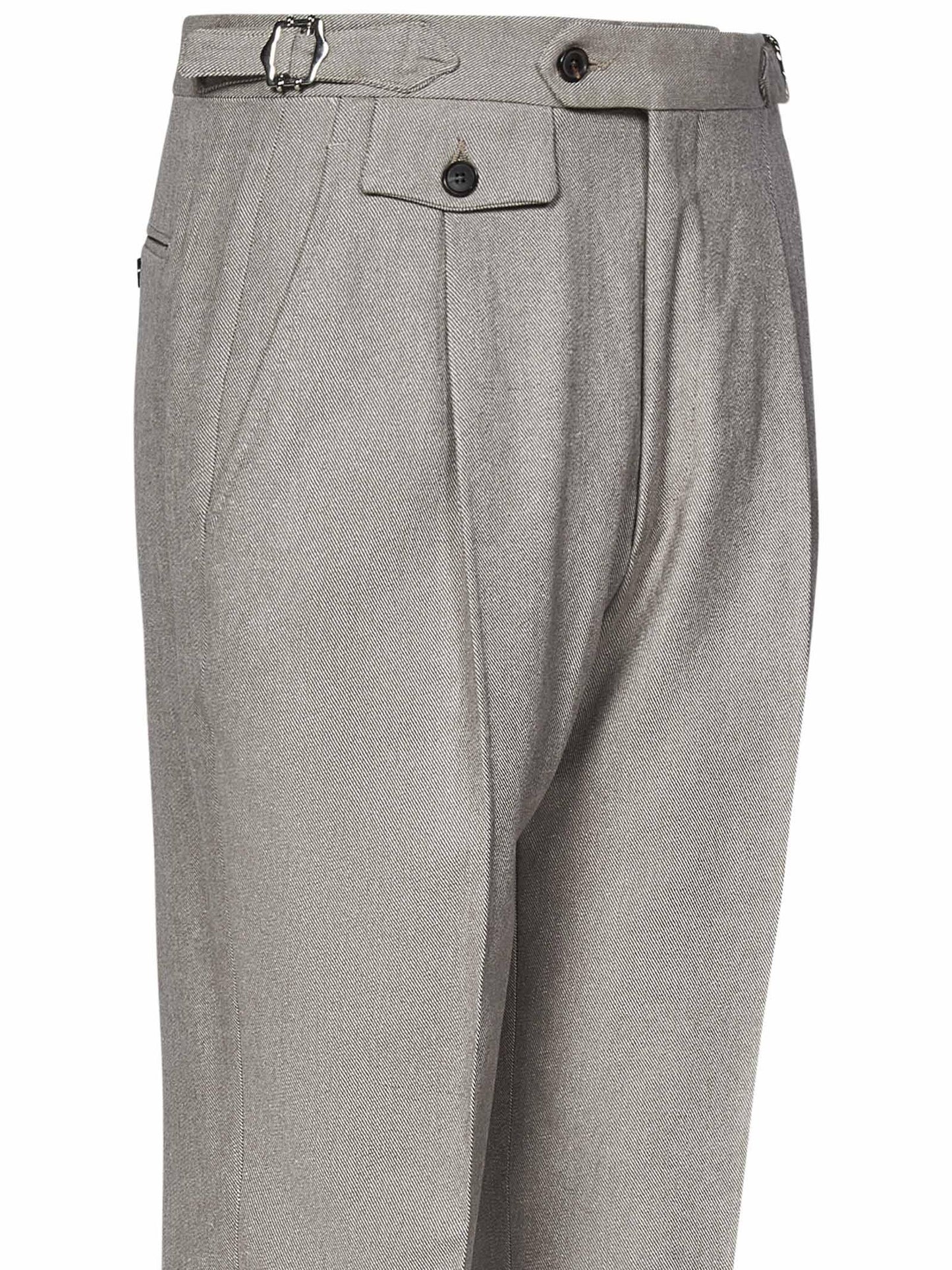 Pantaloni modello Stefano De Martino Franzese Napoli FMP445 GREY Franzese Collection Pronta Sartoria