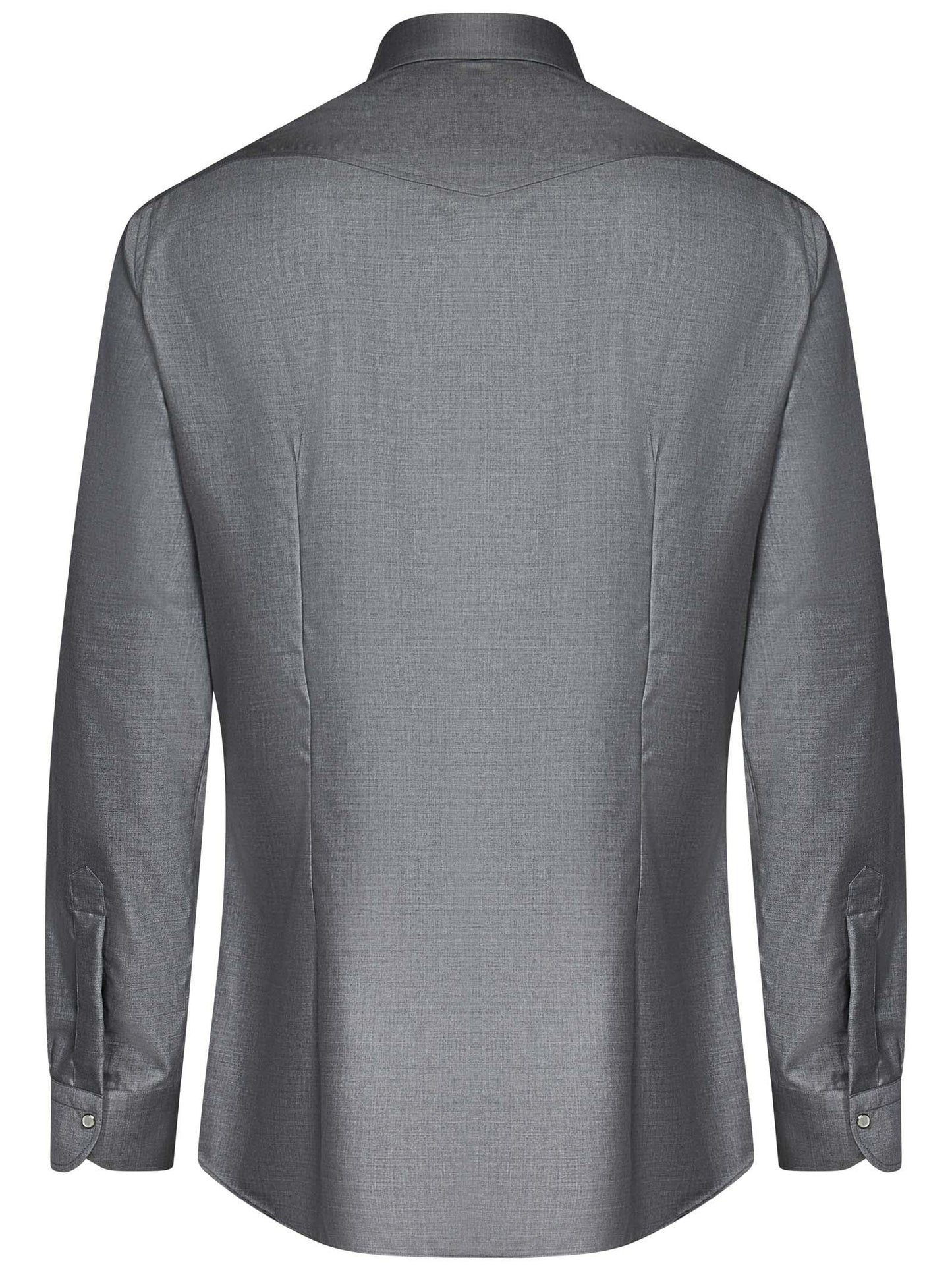 Camicia modello Gianni Agnelli Franzese Napoli 321850 GRIGIO Franzese Collection Pronta Sartoria