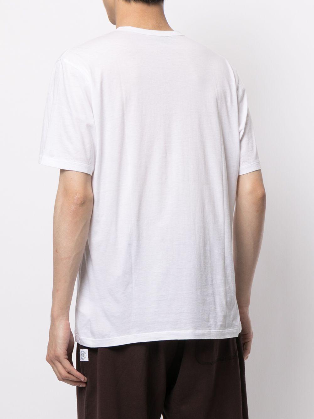 T-shirt Luxe Lotus Jersey James Perse MELJ3199 WHT James Perse