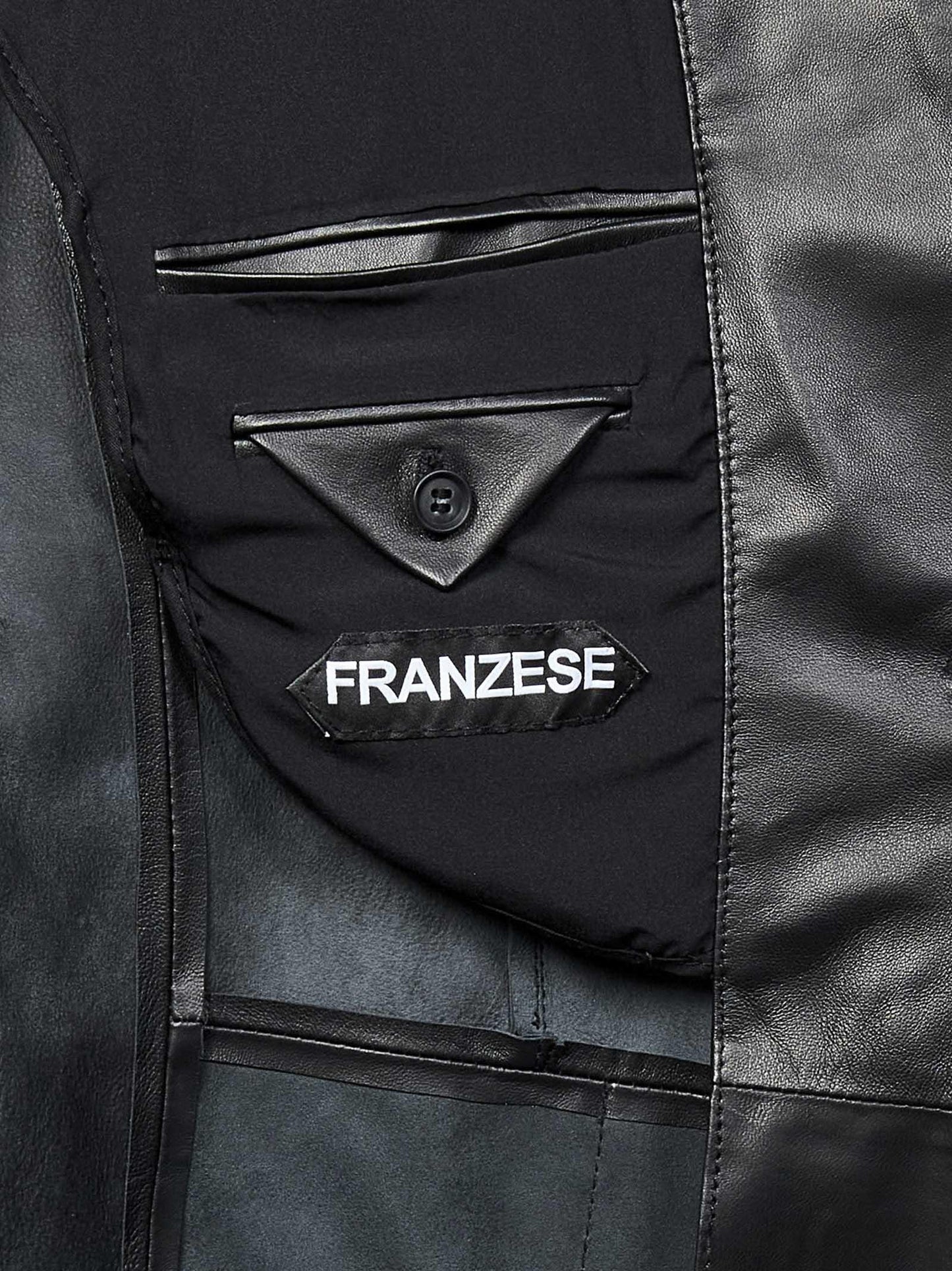 Giacca Gianni Agnelli Franzese  Napoli FR01NPA NERO Franzese Collection Pronta Sartoria
