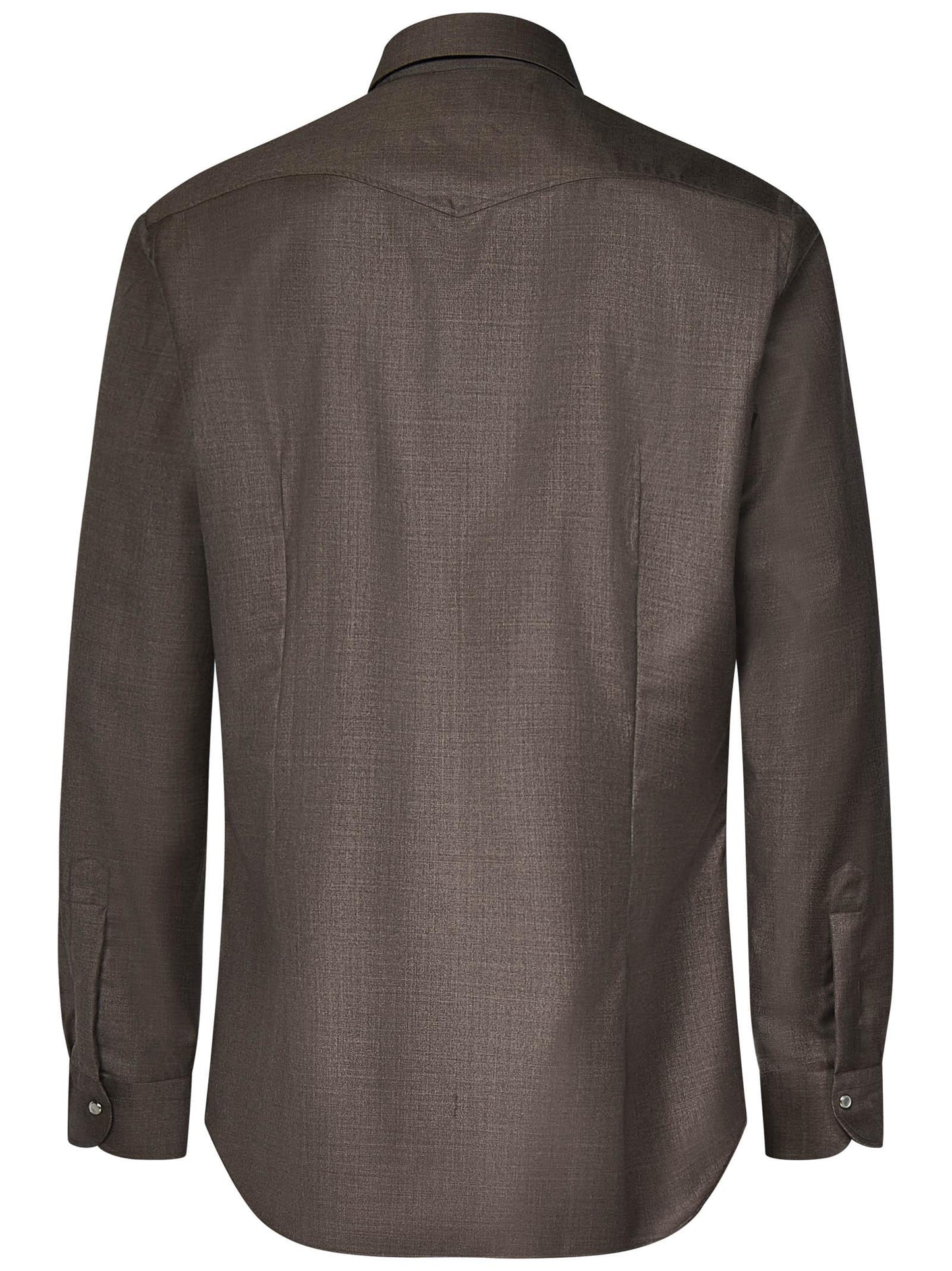 Camicia modello Gianni Agnelli Franzese Napoli 321850 FANGO Franzese Collection Pronta Sartoria