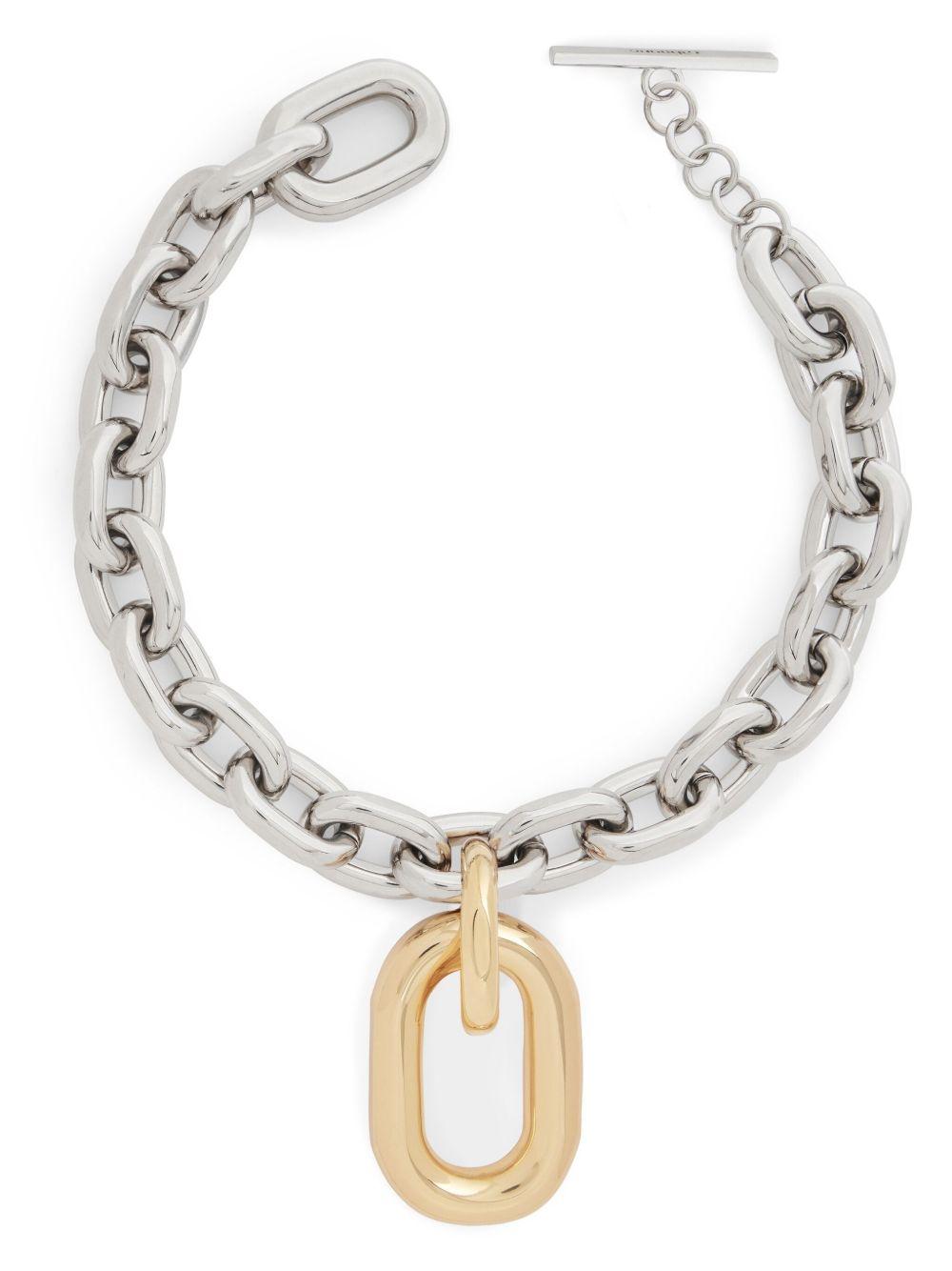 Collana XL Link Rabanne 25PBB0015MET388 M0089 Rabanne