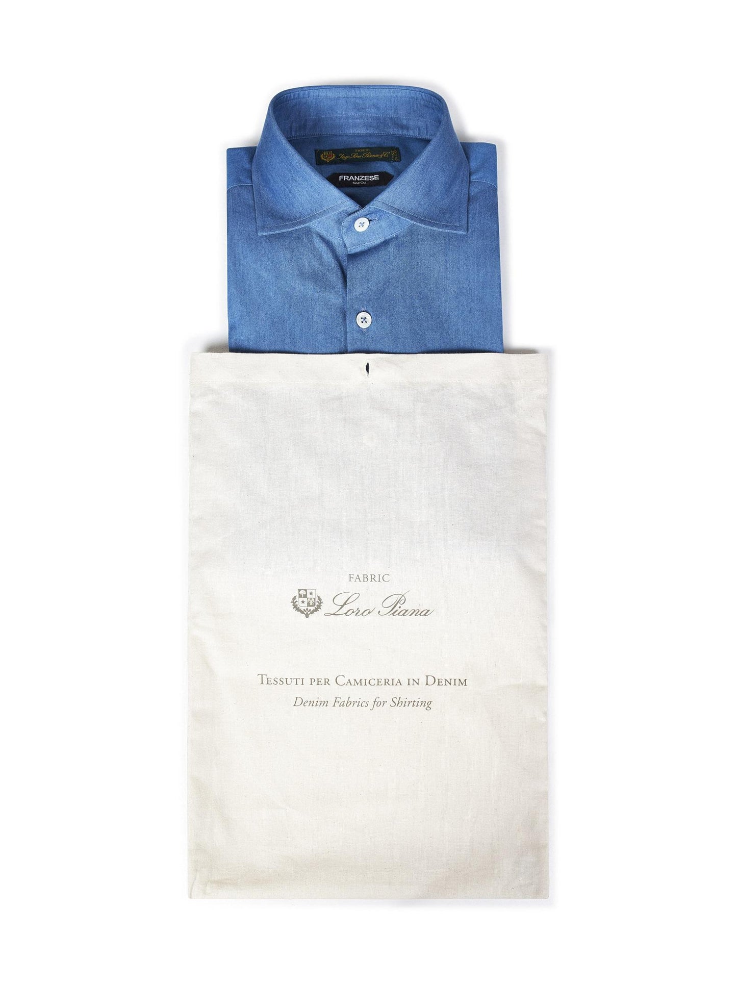 Camicia modello James Bond 007 Franzese Napoli FC44022 01 Franzese Collection Pronta Sartoria
