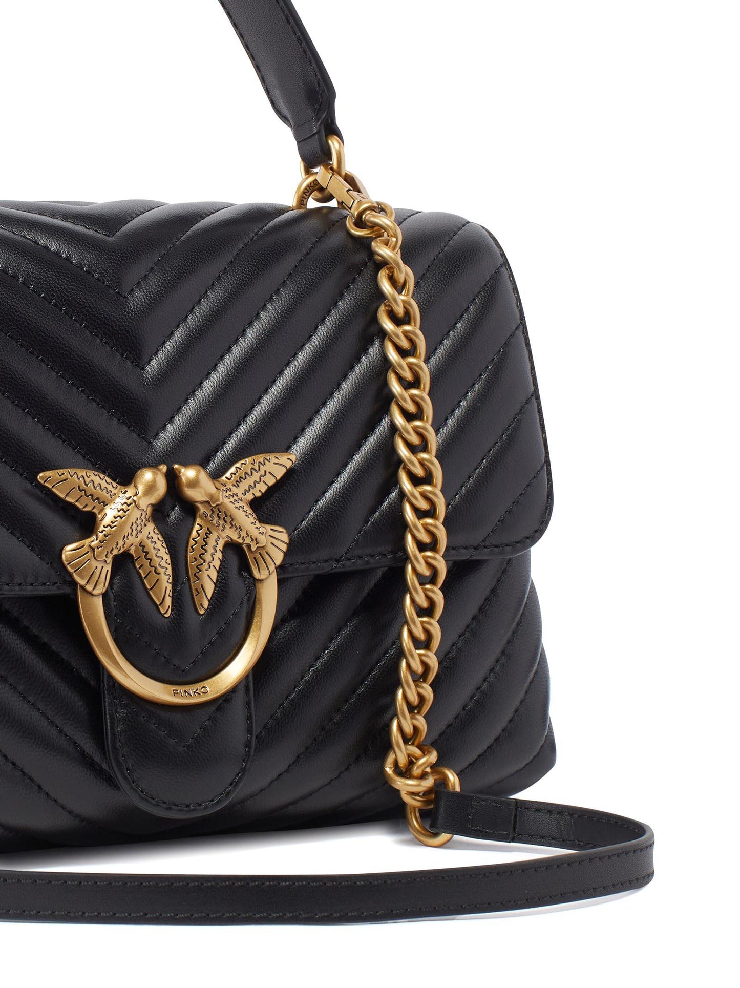 Borsa a mano CLASSIC LADY LOVE BAG PUFF CHEVRON Pinko 100043A0GK Z99Q Pinko