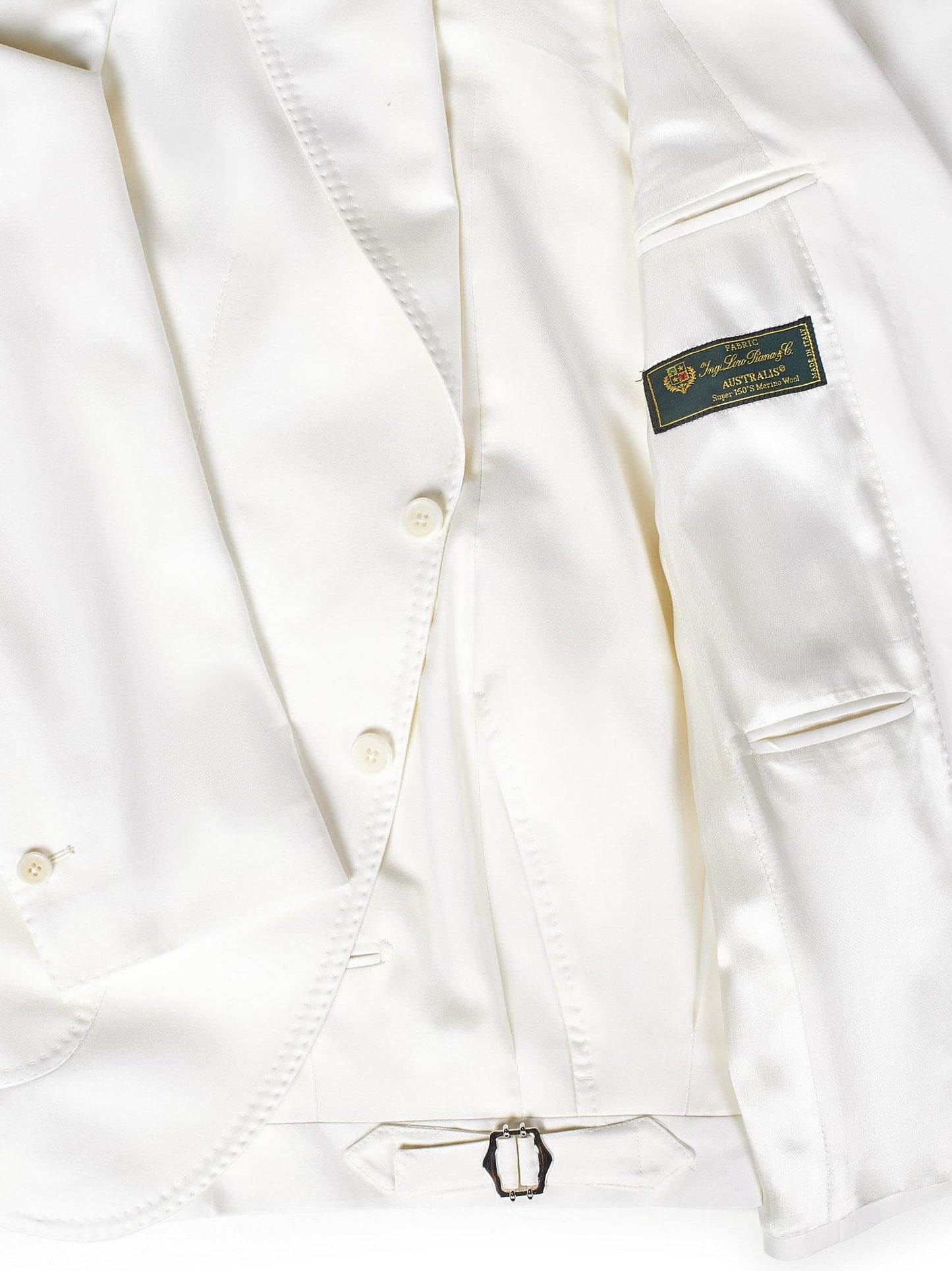 Abito modello Stefano De Martino Franzese Napoli FM1258 WHITE Franzese Collection Pronta Sartoria