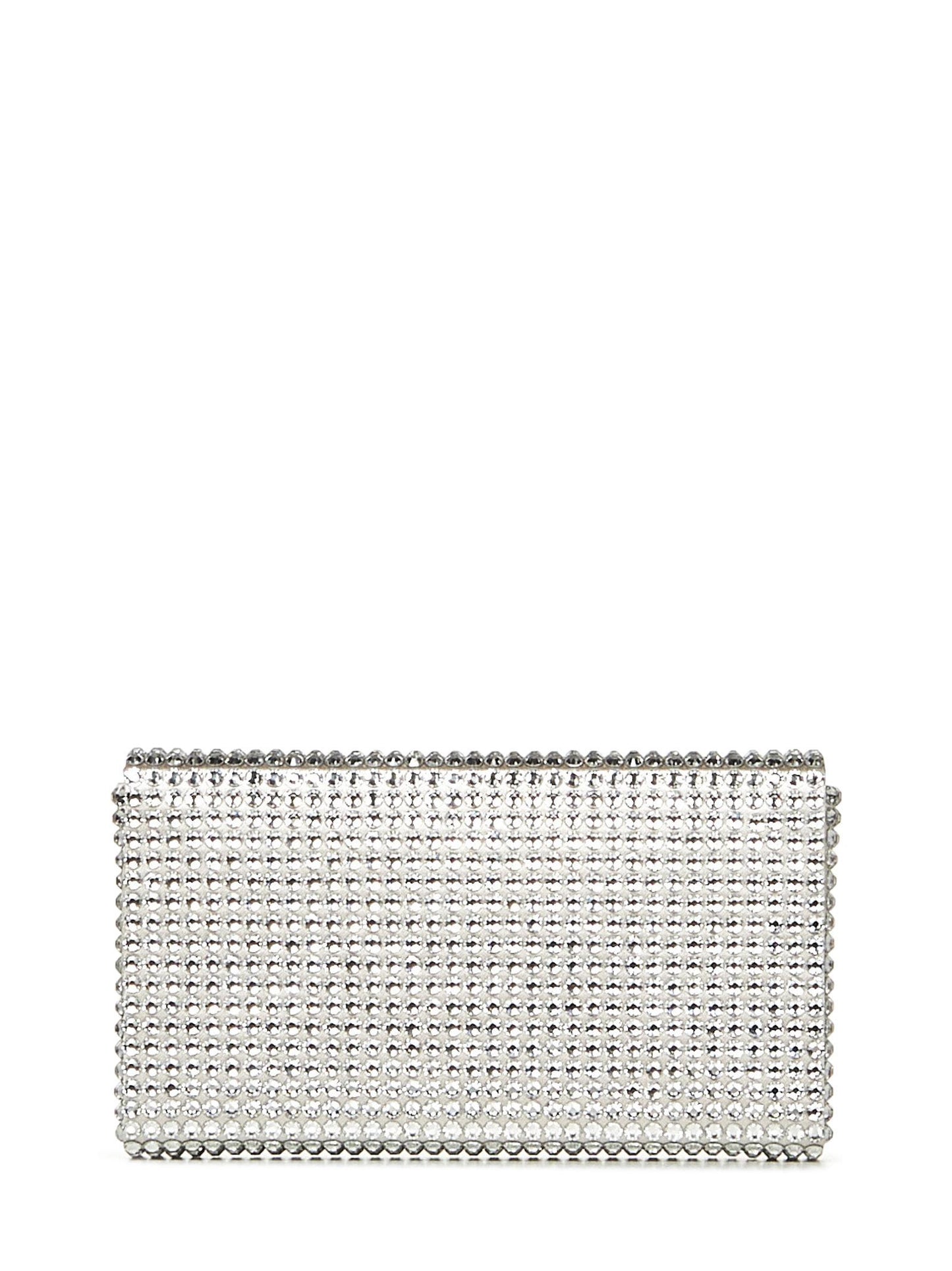 Clucth Paloma Mini Amina Muaddi PALOMAMINI SILVER Amina Muaddi