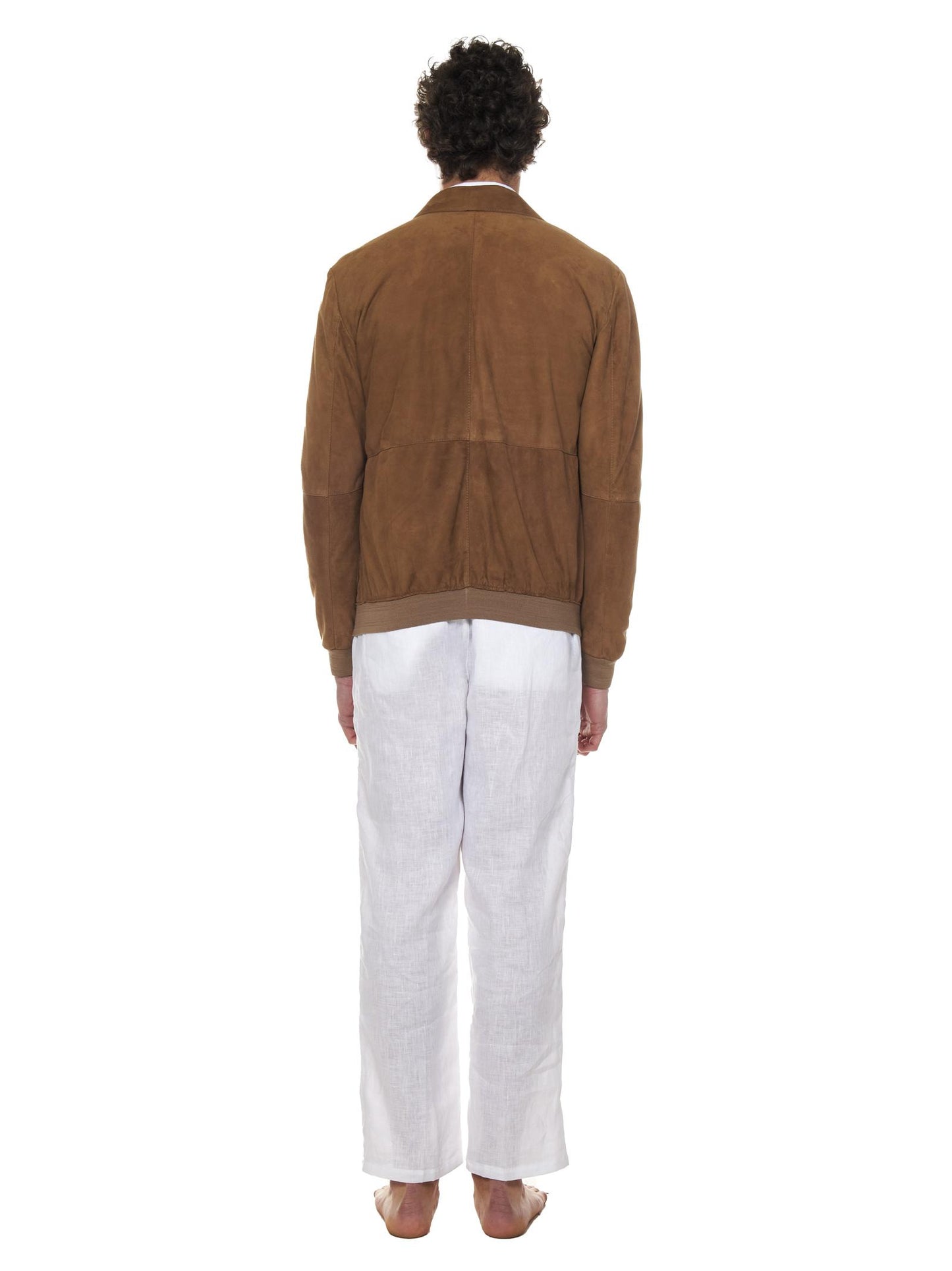Giubbino Brad Pitt Franzese Napoli DF819CMA TAUPE Franzese Collection Pronta Sartoria