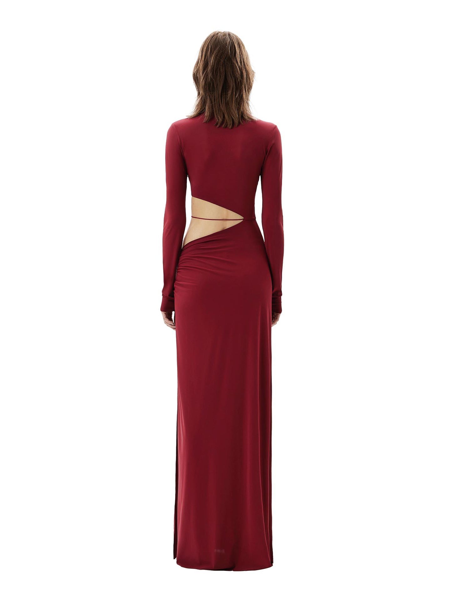 Abito Lungo MAGGIE Amazuìn 11MAGUBU BURGUNDY Amazuìn