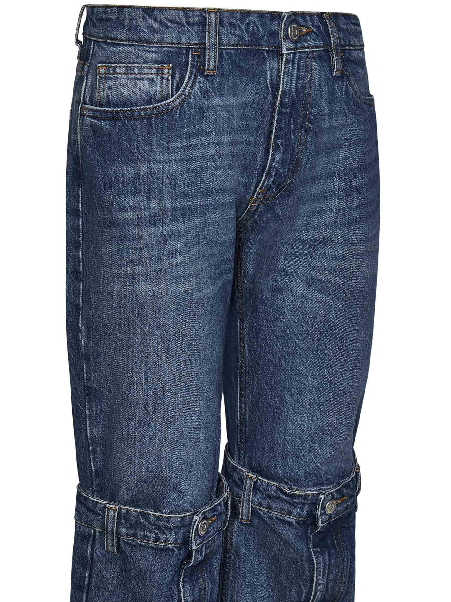 Jeans 'Open Knee' Coperni COPP55252 BLU Coperni