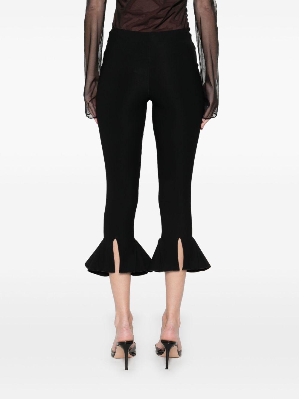 Pantaloni FRANKIE Nensi Dojaka NDSS25TRS071 BLACK Nensi Dojaka