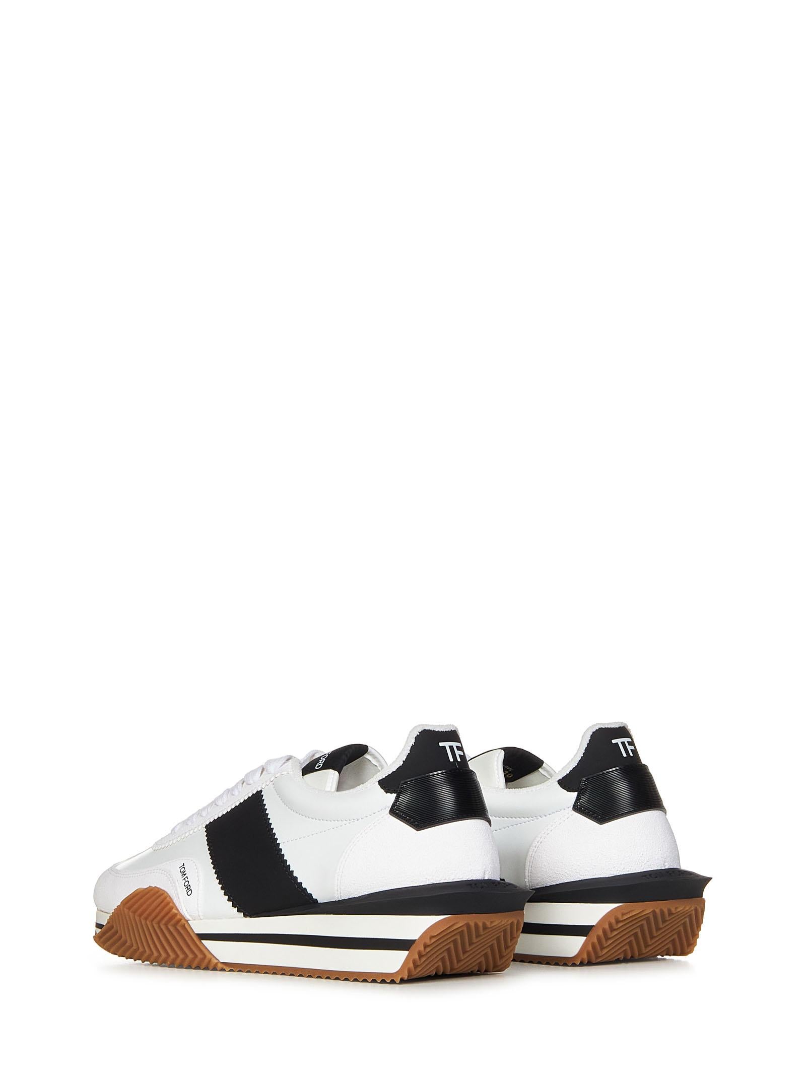 スニーカー TOM FORD FW25 Tom Ford Sneakers White (J1292TAP003N 5W004) Sneakers JAMES Tom Ford – Michele Franzese