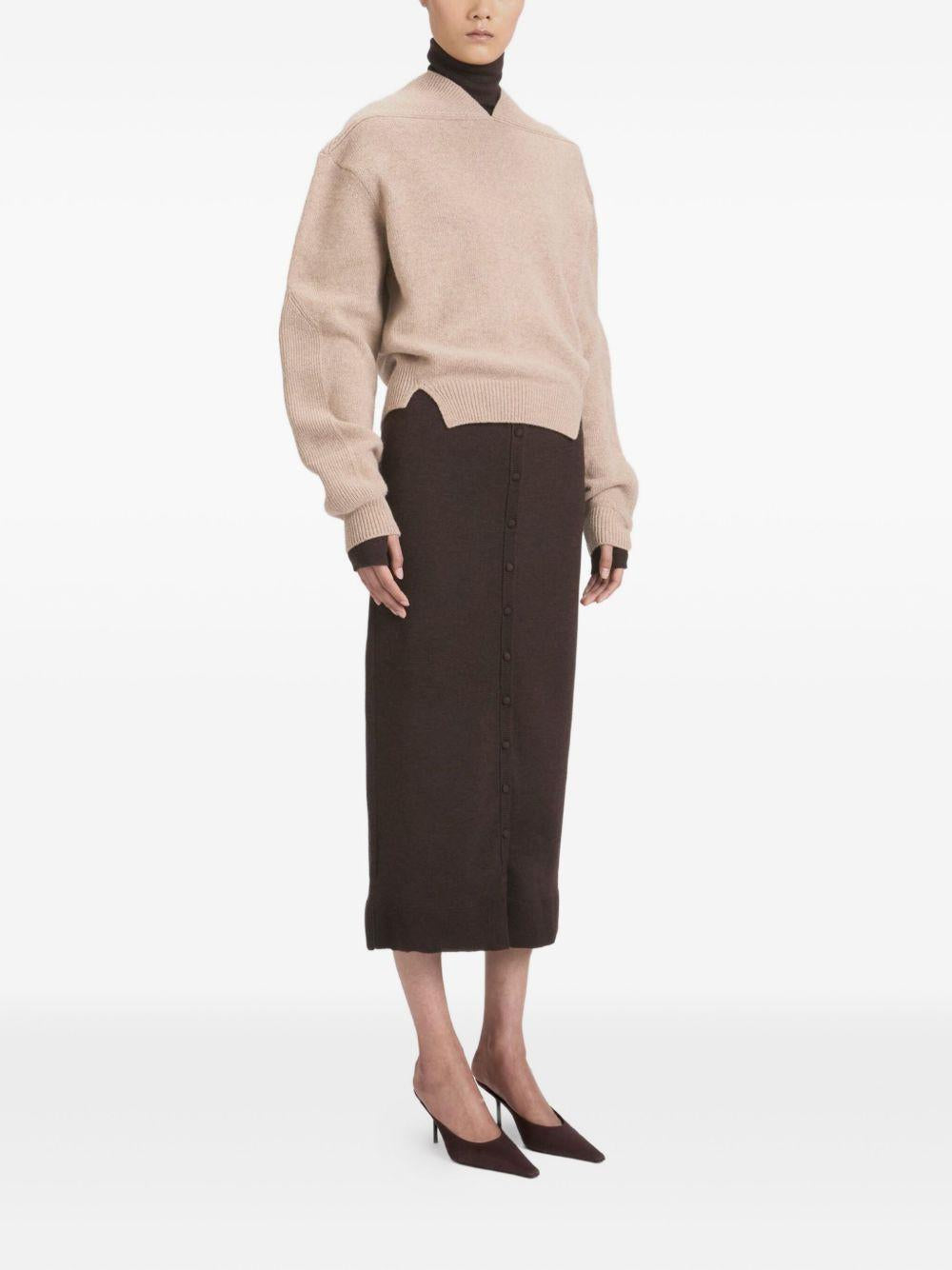 Maglia Victoria Beckham 1325KJU006421A SAND Victoria Beckham
