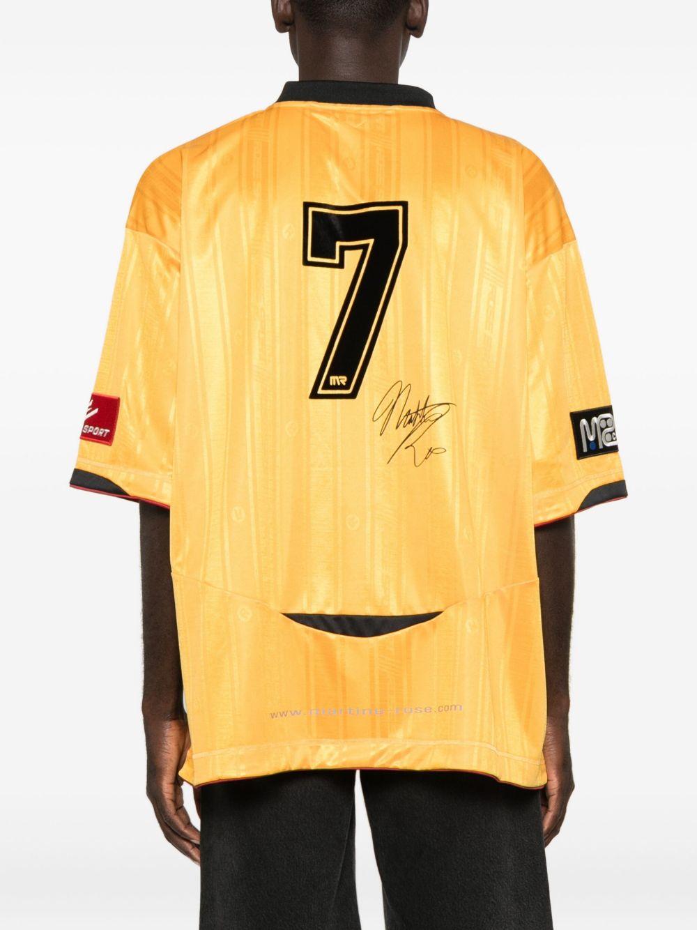 T-shirt Football Martine Rose 197JT14307 YLW Martine Rose