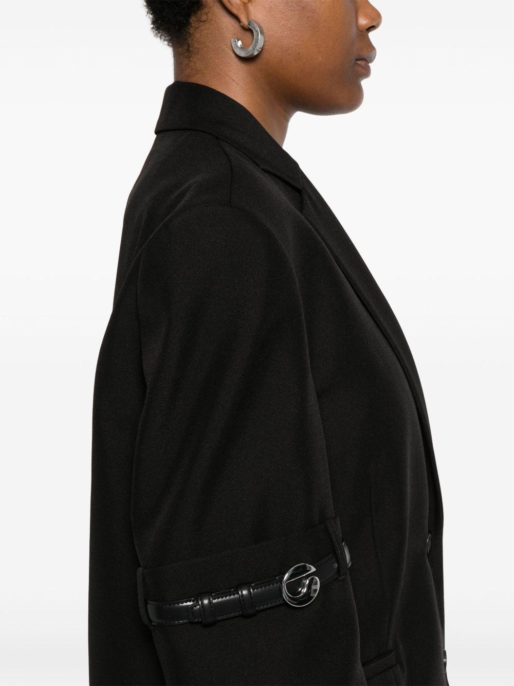 Giacca Logo Belted Coperni<BR/> COPV37F3004 BLK Coperni