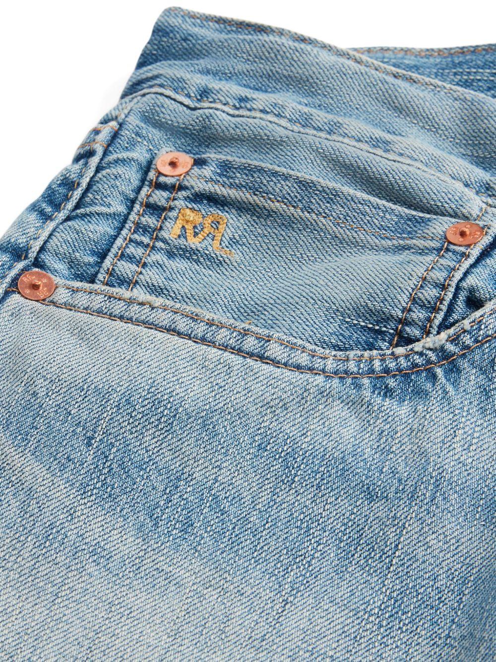 Jeans Lawton con cimosa High Slim-Fit Ralph Lauren RRL 782932433 001 Ralph Lauren RRL