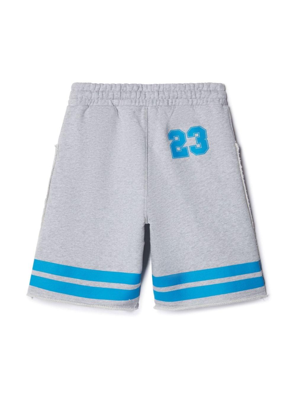 Shorts Off-White Kids OBCI008S24FLE001 0844 Off-White Kids