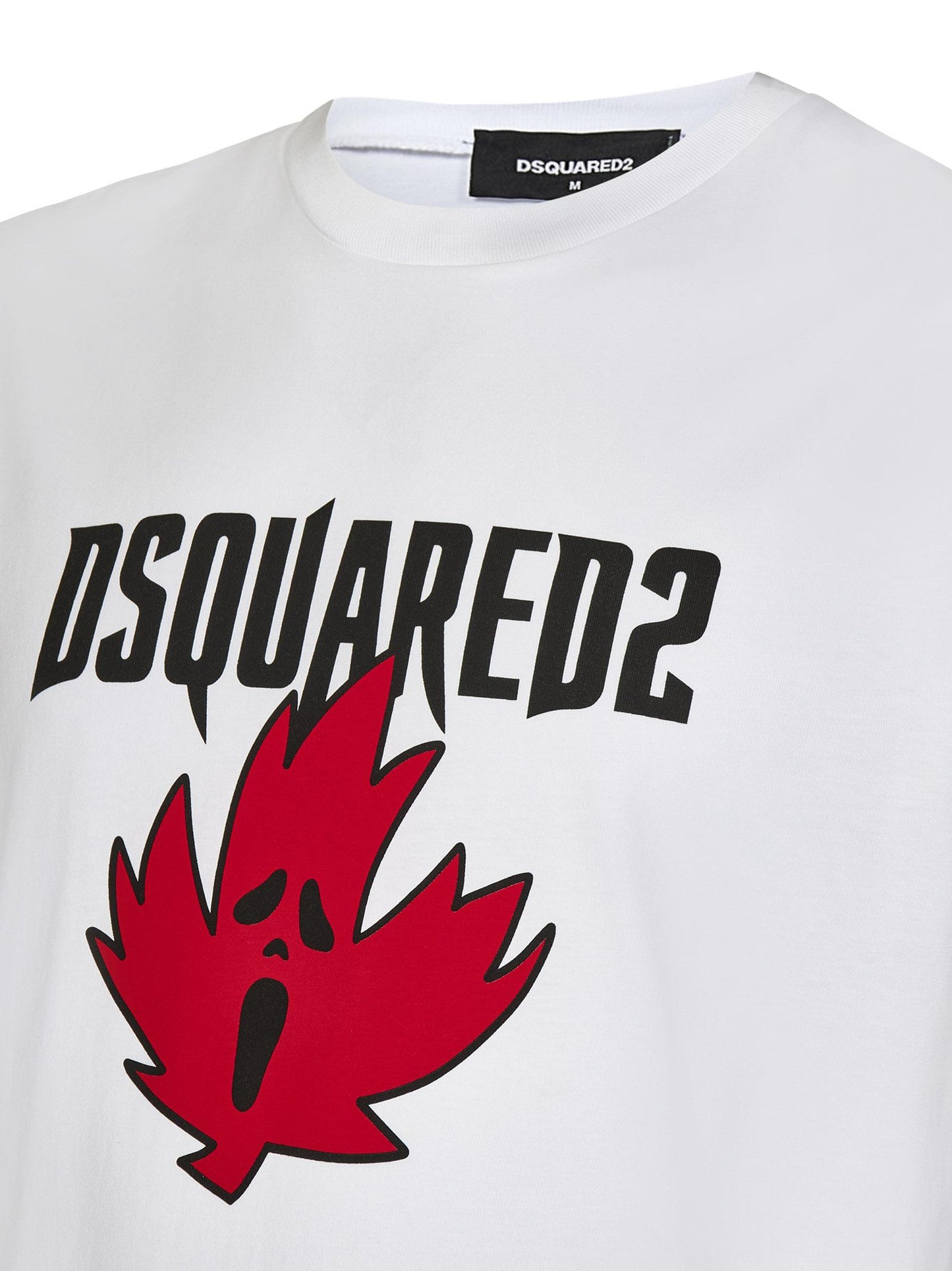 T-shirt Ghost Maple Leaf Dsquared2 S74GD1307D20020 100 Dsquared2