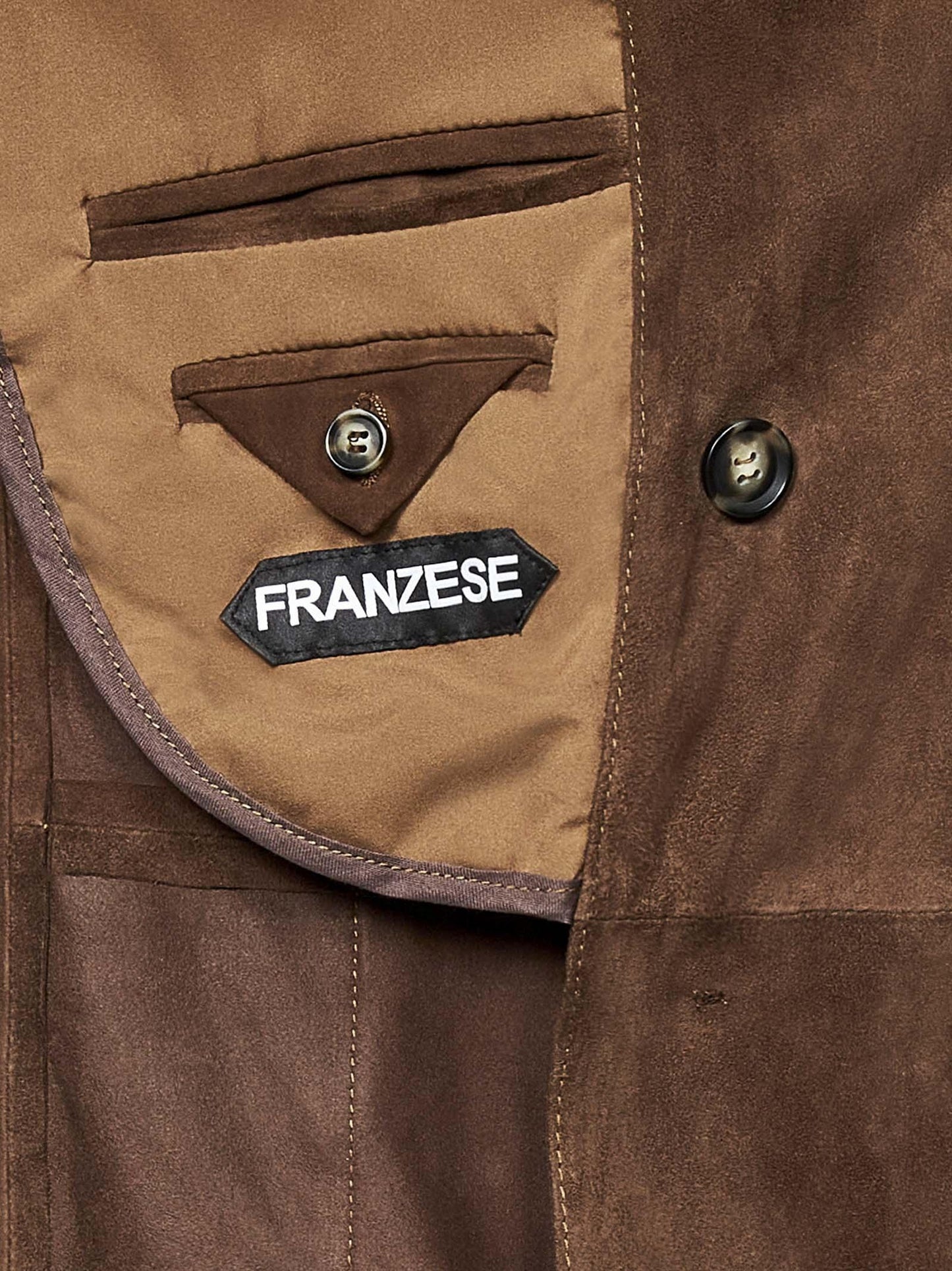 Giacca modello Stefano de Martino Franzese Napoli DF886CMA WOOD Franzese Collection Pronta Sartoria