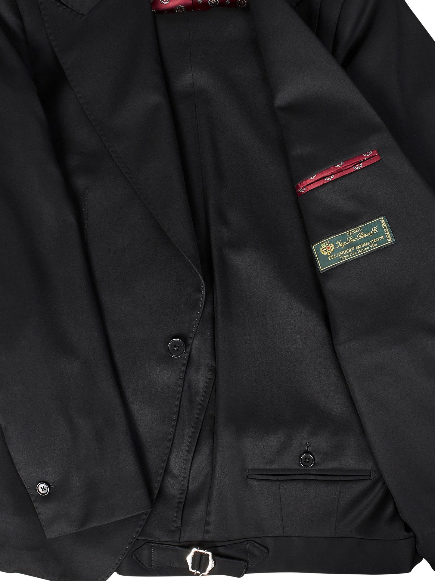 Abito modello James Bond Franzese Napoli BM0210 NERO Franzese Collection Pronta Sartoria