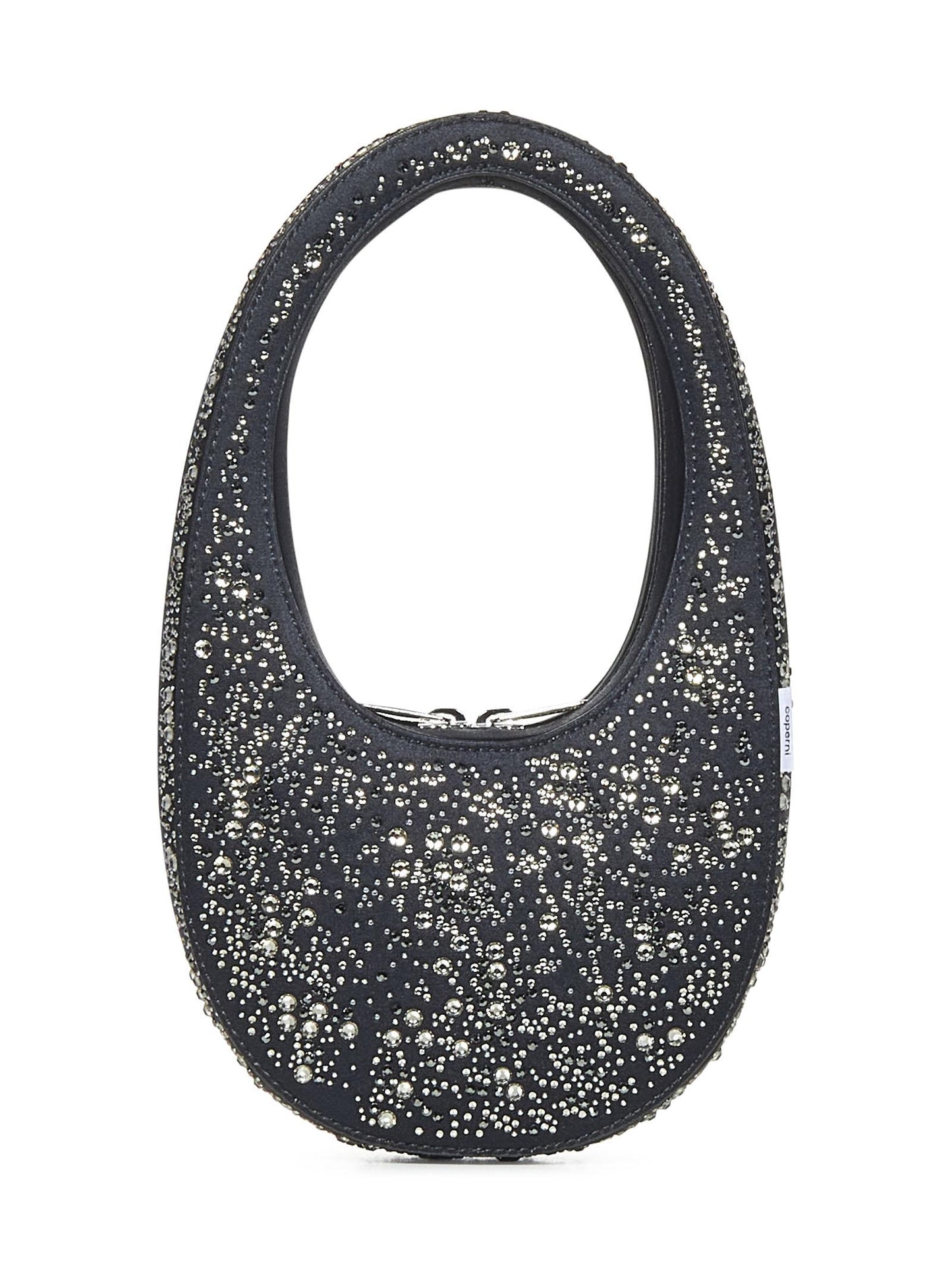 Borsa a mano Crystal-Embellished Mini Swipe Coperni COPBA01BISF7007 BLKSLV Coperni
