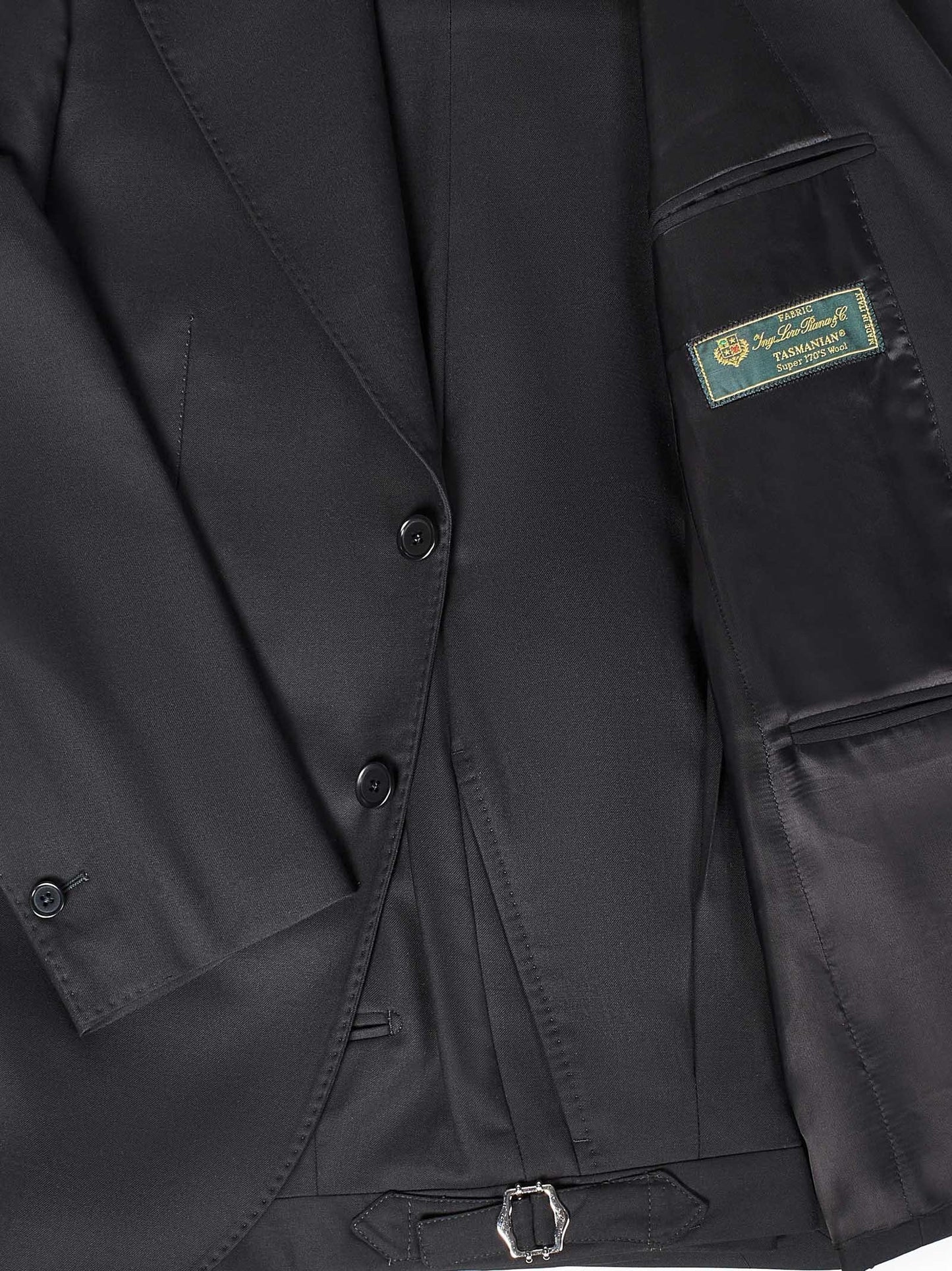 Abito modello Stefano De Martino Franzese Napoli FM1259 NERO Franzese Collection Pronta Sartoria