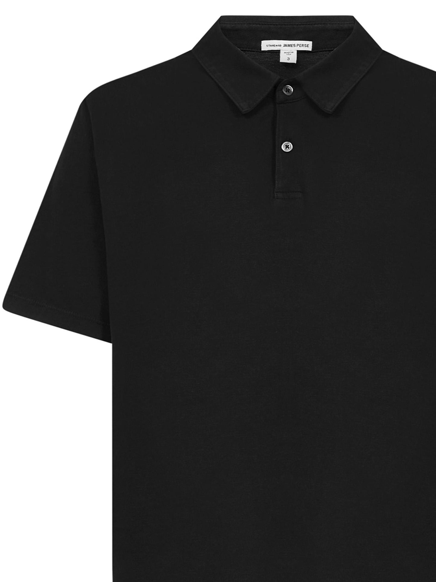 Polo James Perse MSX3337 BLK James Perse