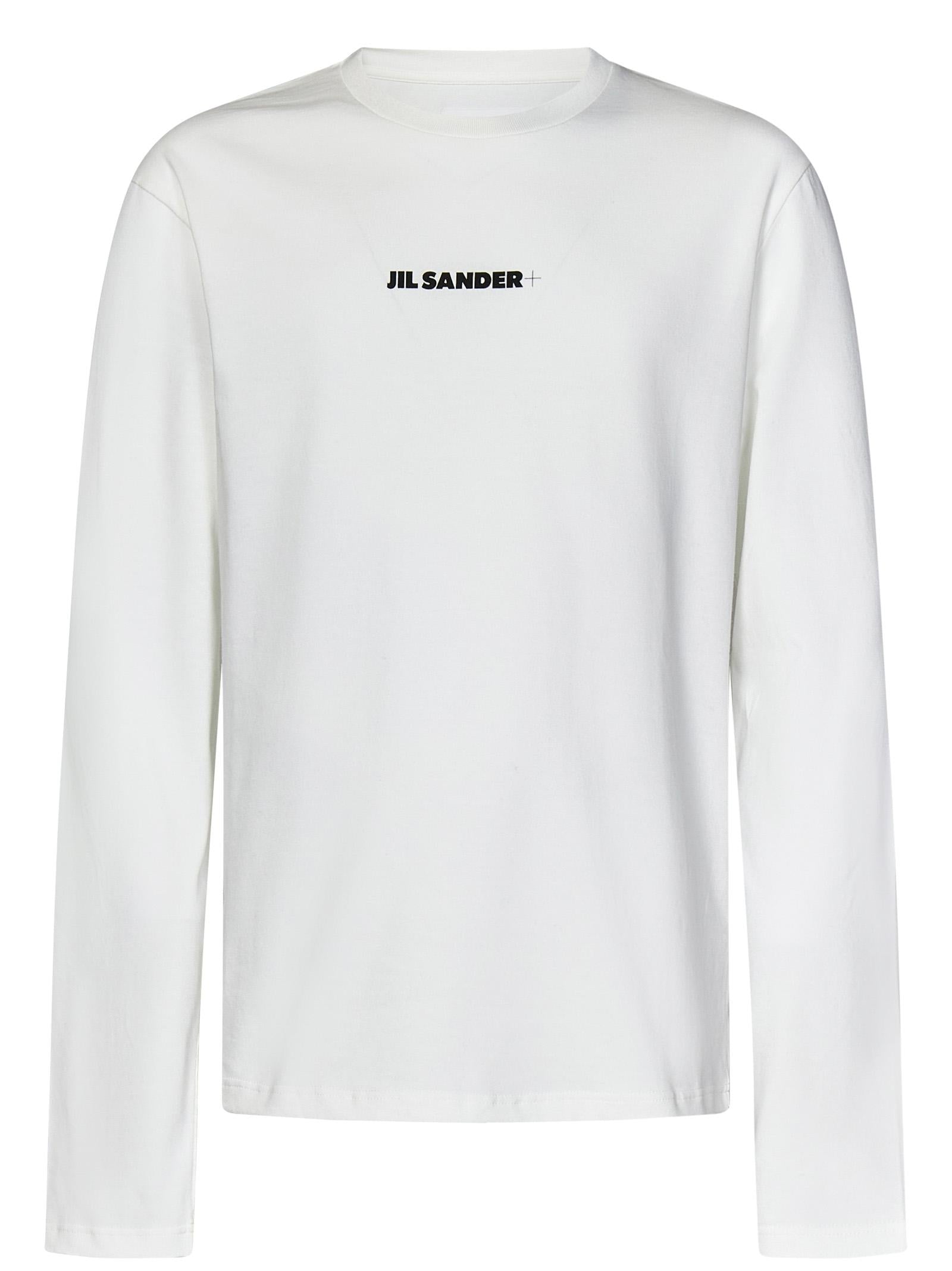 Tシャツ・カットソー JIL SANDER Men T Shirts J47GC0116J20103 102 White ロゴTシャツ メンズ | Jil Sander 公式オンラインストア