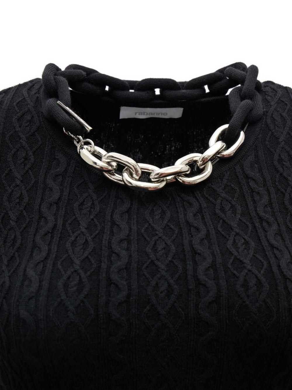 Maglia Rabanne 25AMPU049ML0320 P001 Rabanne