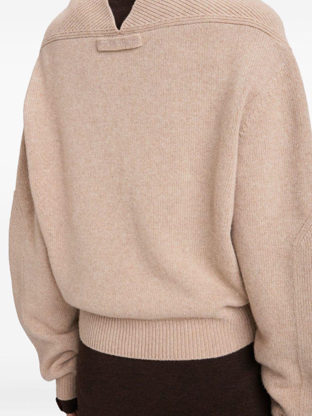 Maglia Victoria Beckham 1325KJU006421A SAND Victoria Beckham