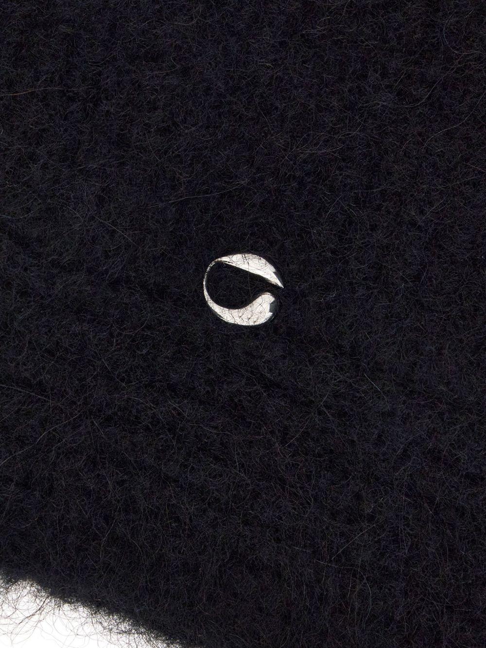 Cappello Knitted Horn Coperni COPSA06Y3005 BLK Coperni