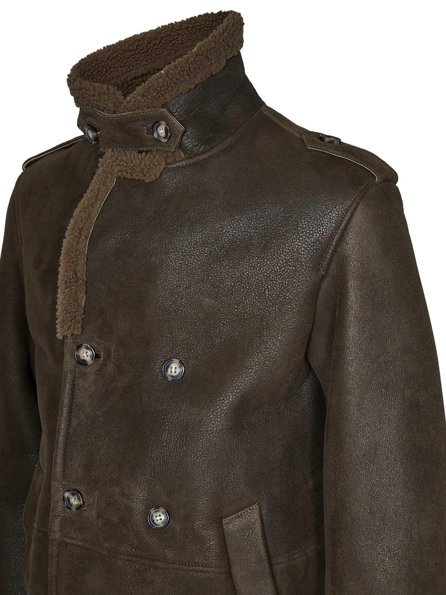 Giubbino Rocky Balboa Franzese Napoli DF836MS BROWN Franzese Collection Pronta Sartoria