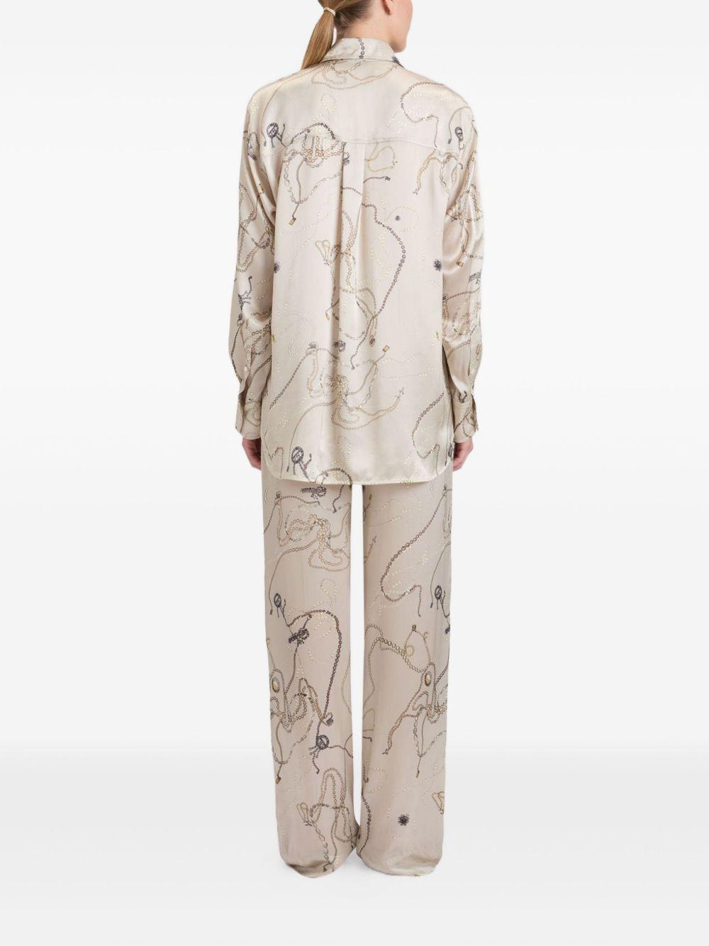 Pantaloni Victoria Beckham 1325WTR005257F PUMICE Victoria Beckham
